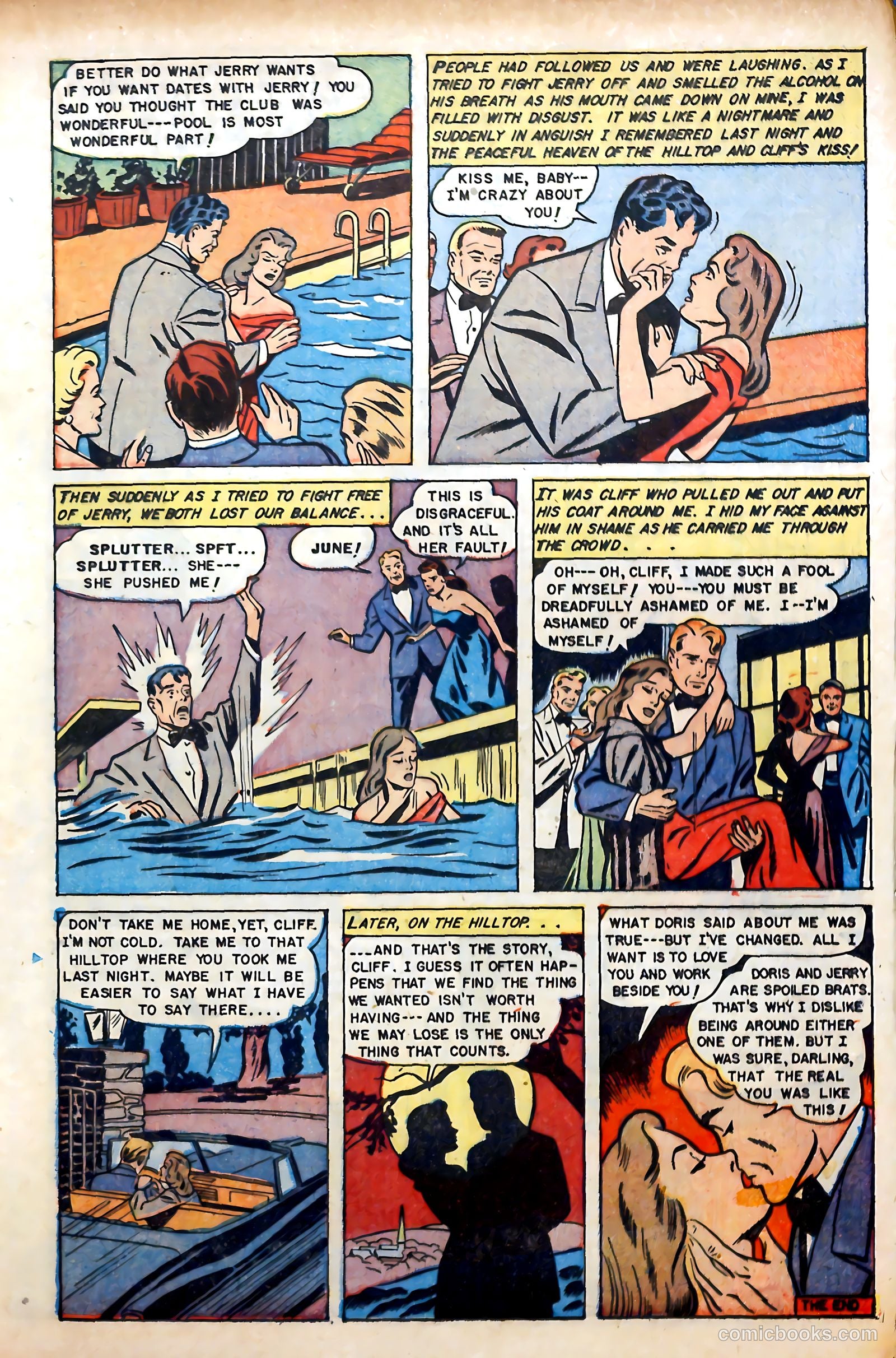Glamorous Romances #56 (1951) — page 17 of 36