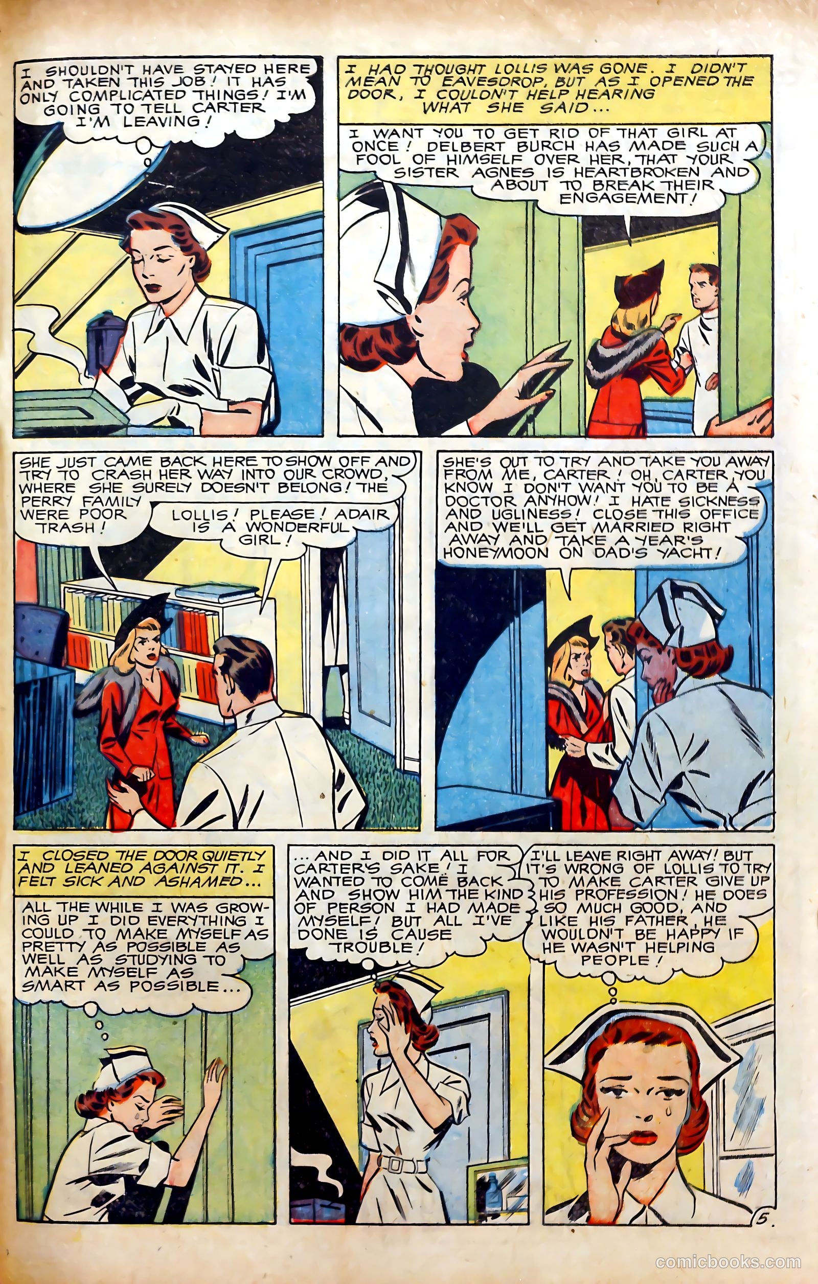 Glamorous Romances #56 (1951) — page 31 of 36
