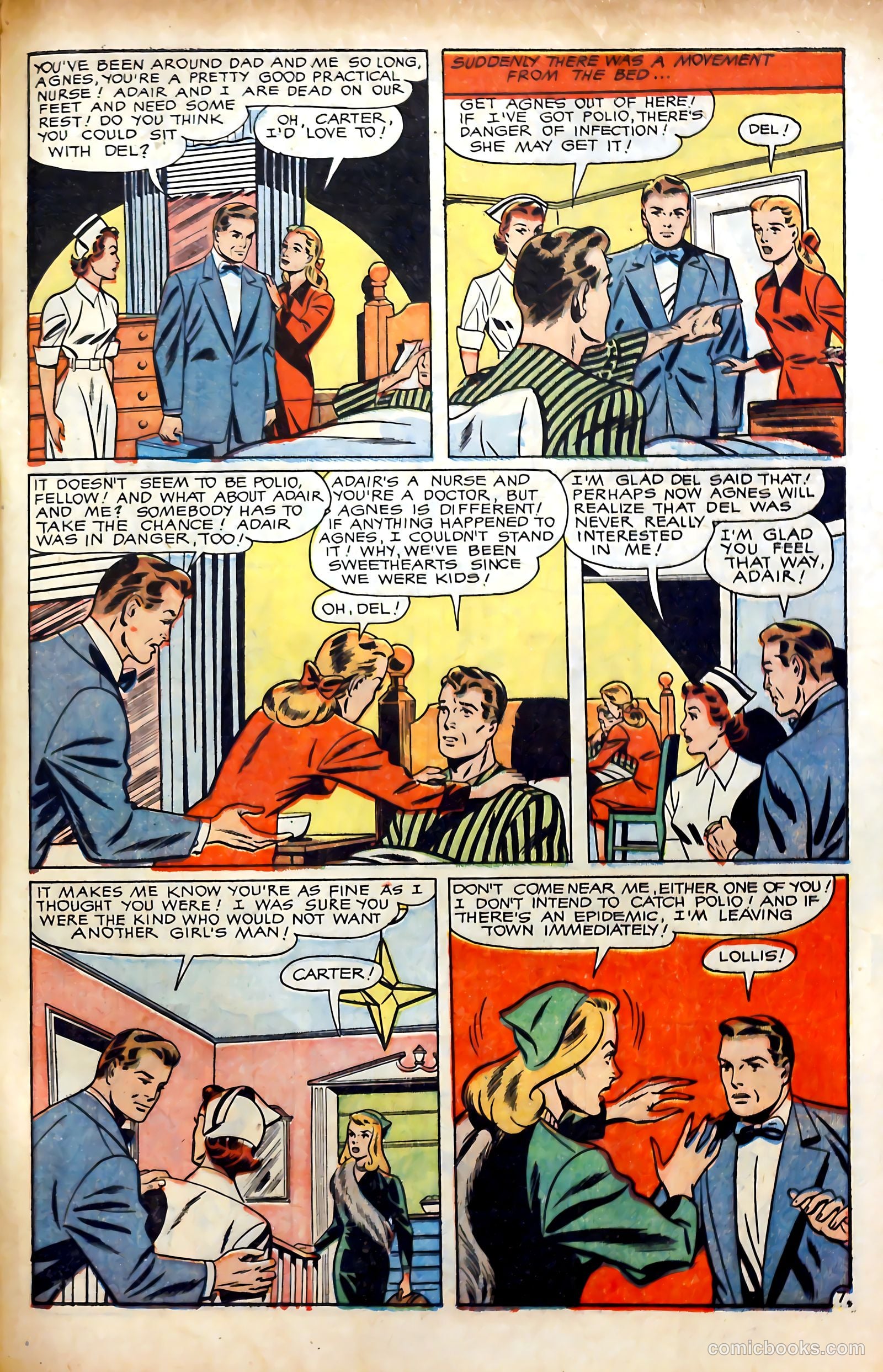 Glamorous Romances #56 (1951) — page 33 of 36
