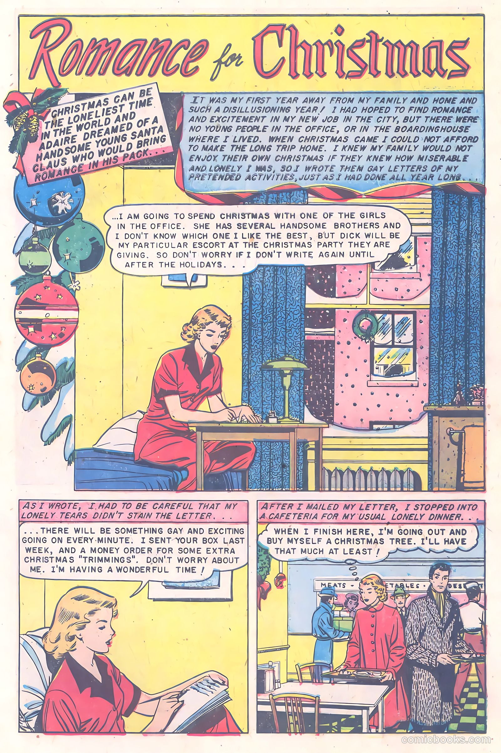Glamorous Romances #57 (1952) — page 3 of 36