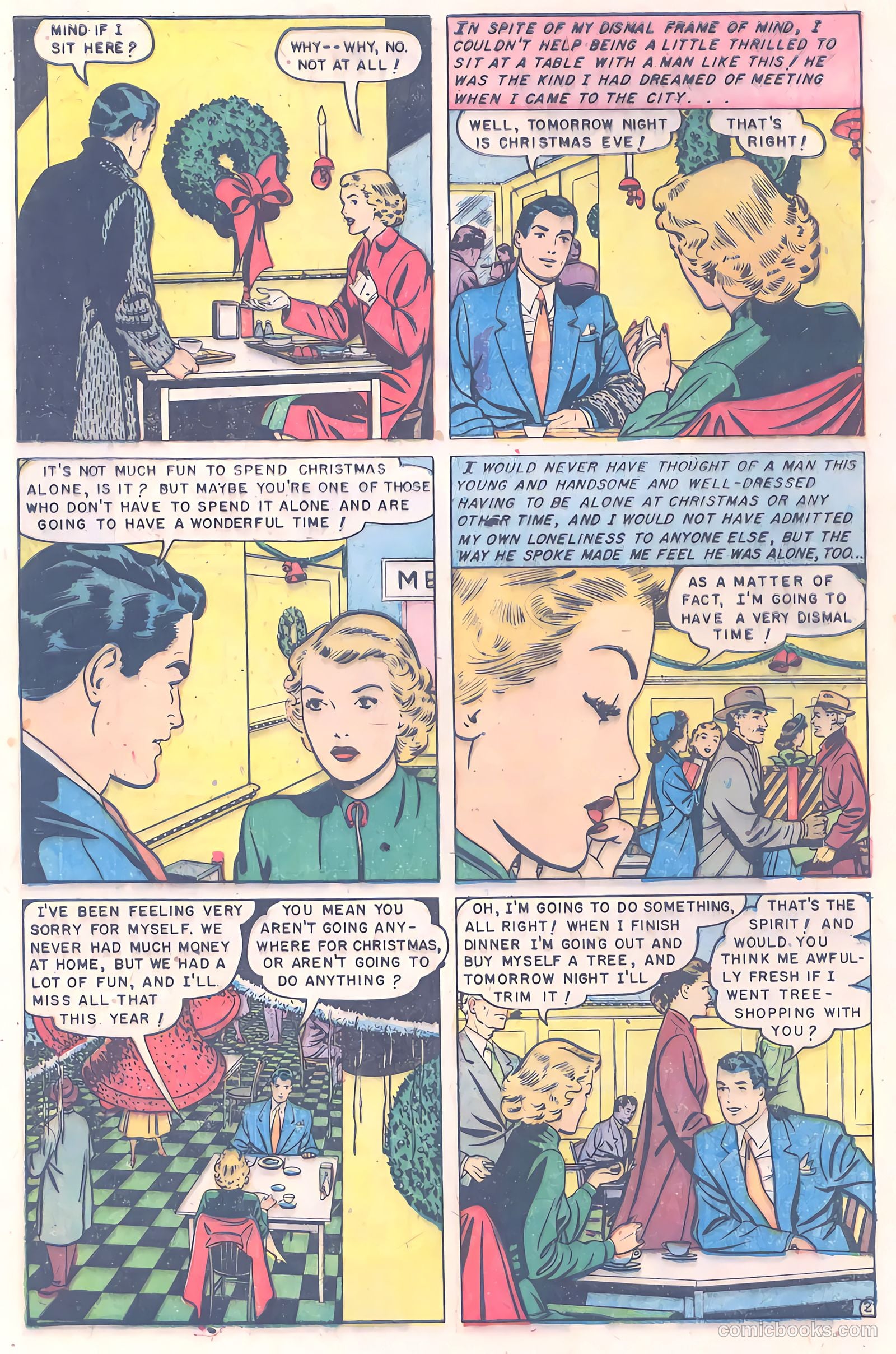Glamorous Romances #57 (1952) — page 4 of 36