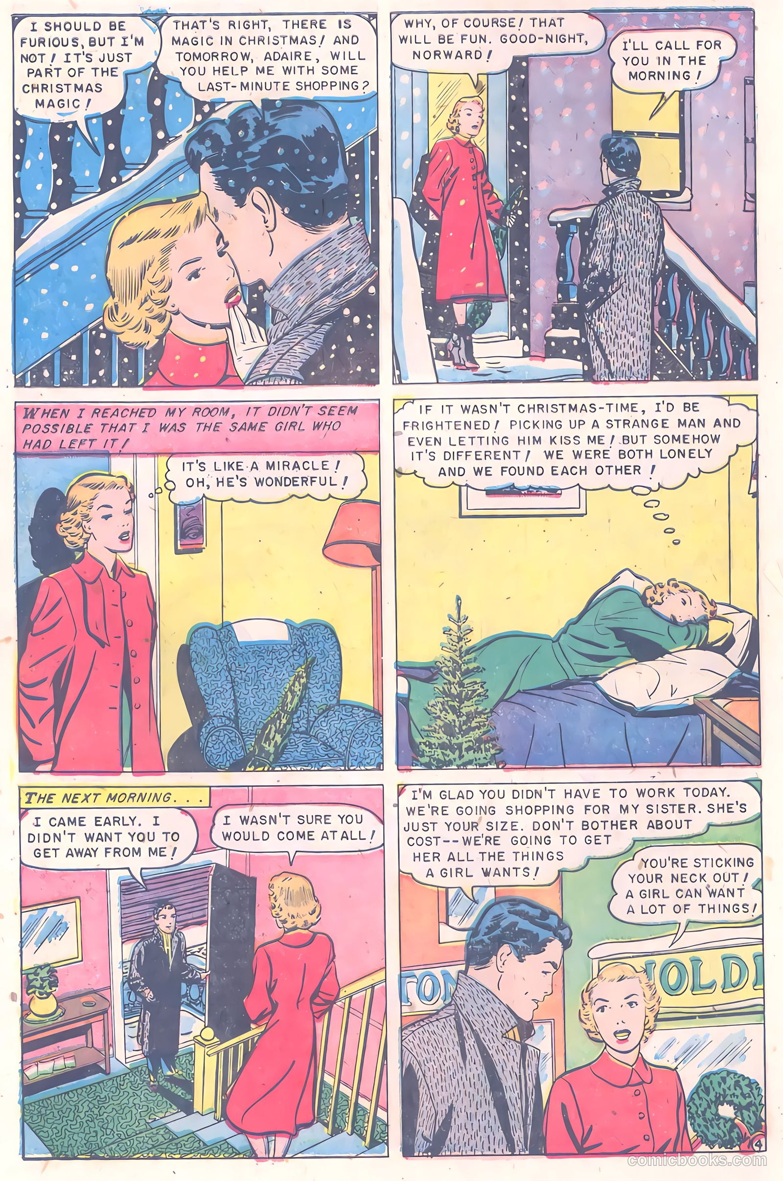 Glamorous Romances #57 (1952) — page 6 of 36