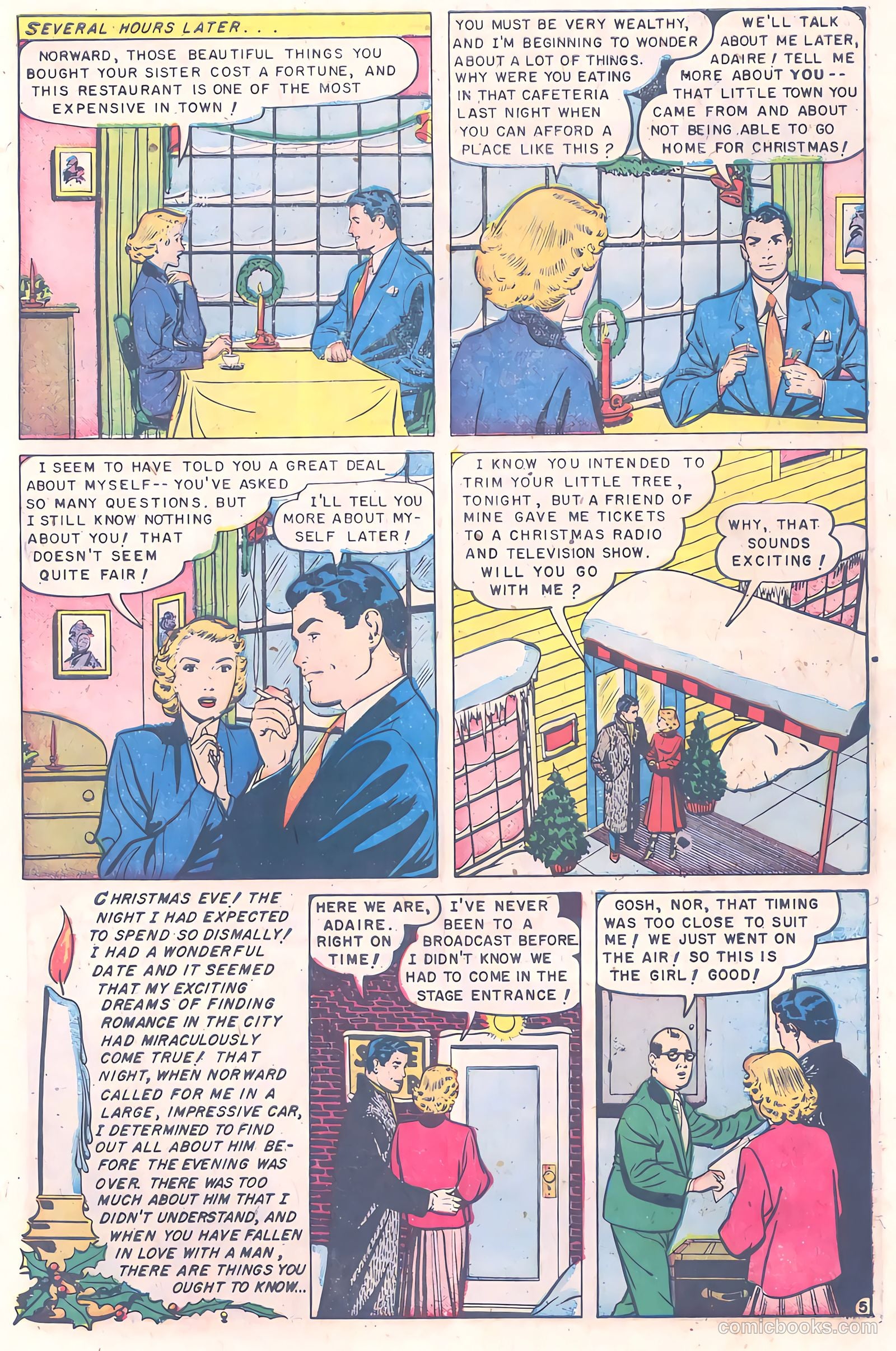 Glamorous Romances #57 (1952) — page 7 of 36