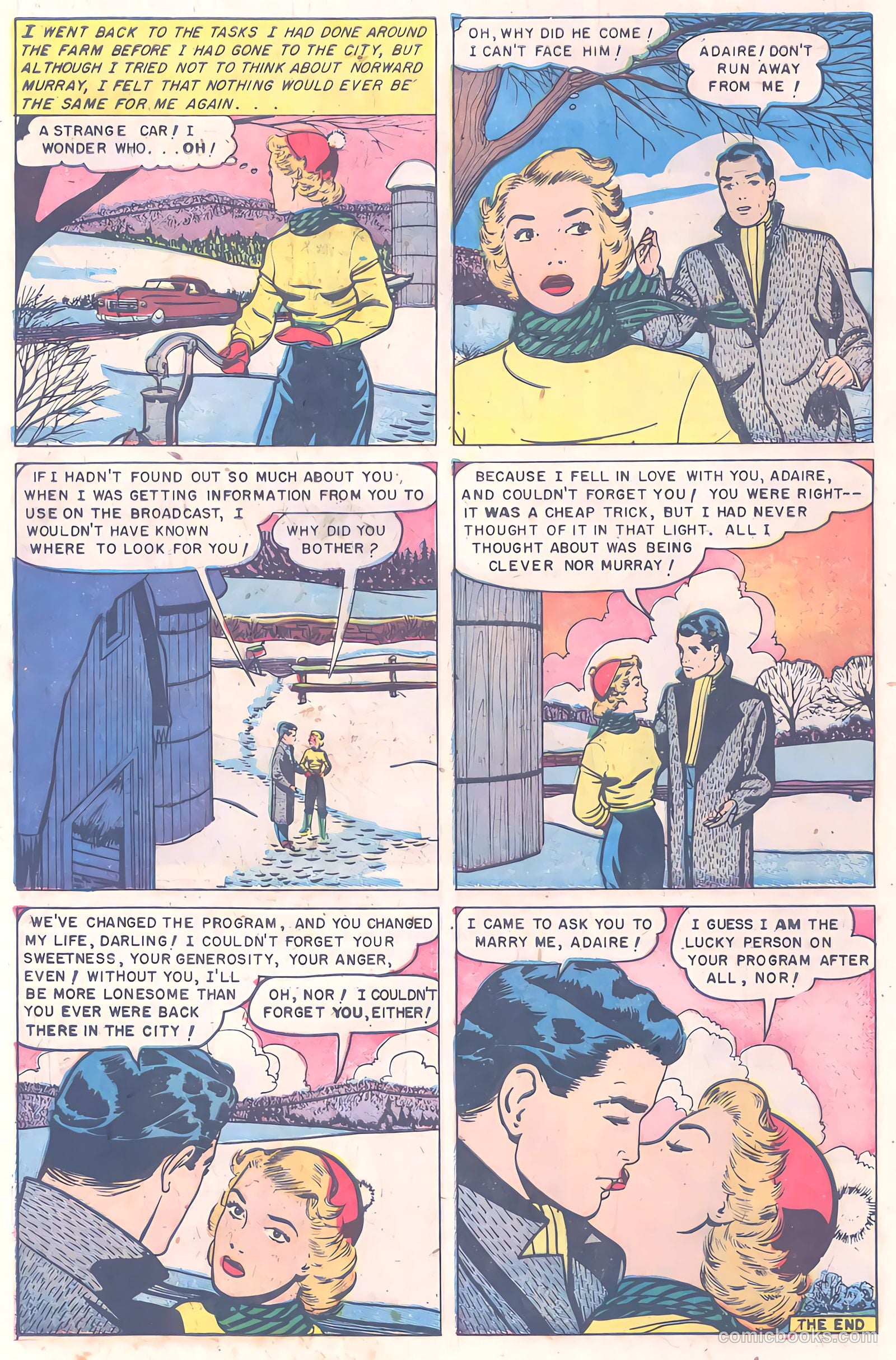 Glamorous Romances #57 (1952) — page 10 of 36