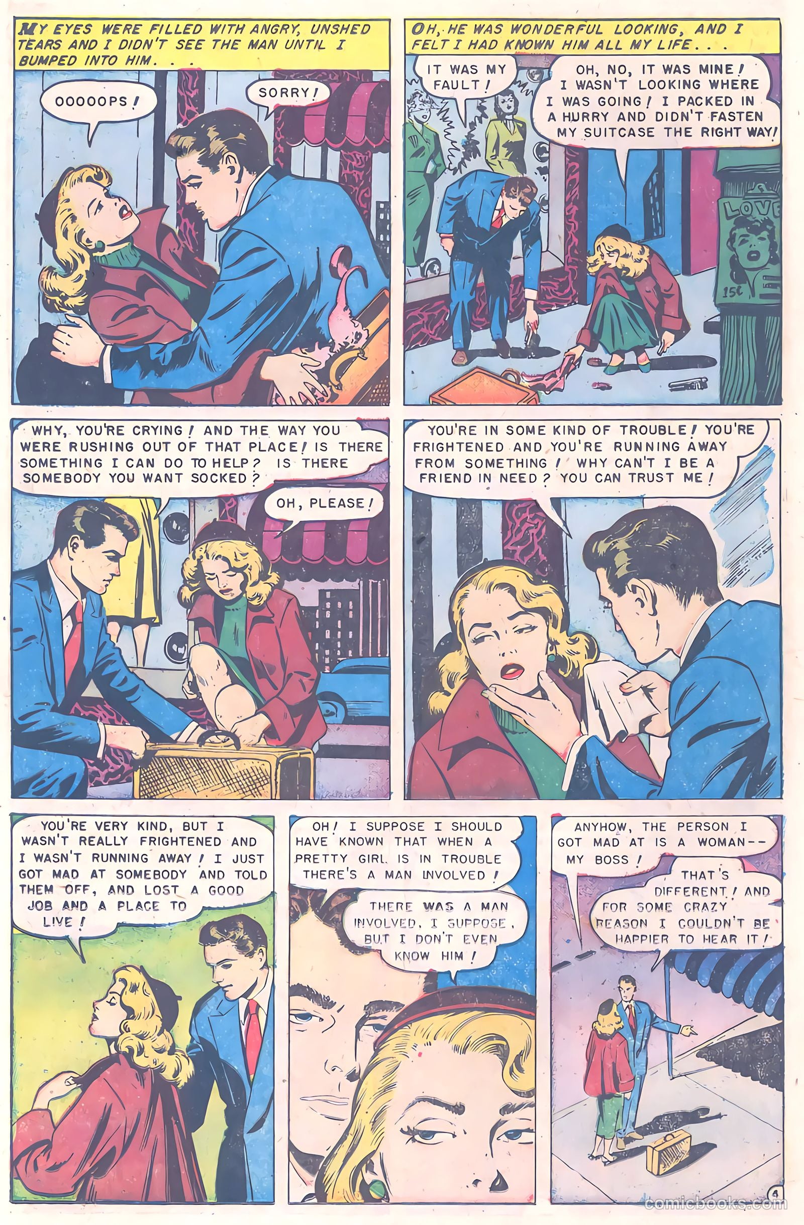 Glamorous Romances #57 (1952) — page 14 of 36