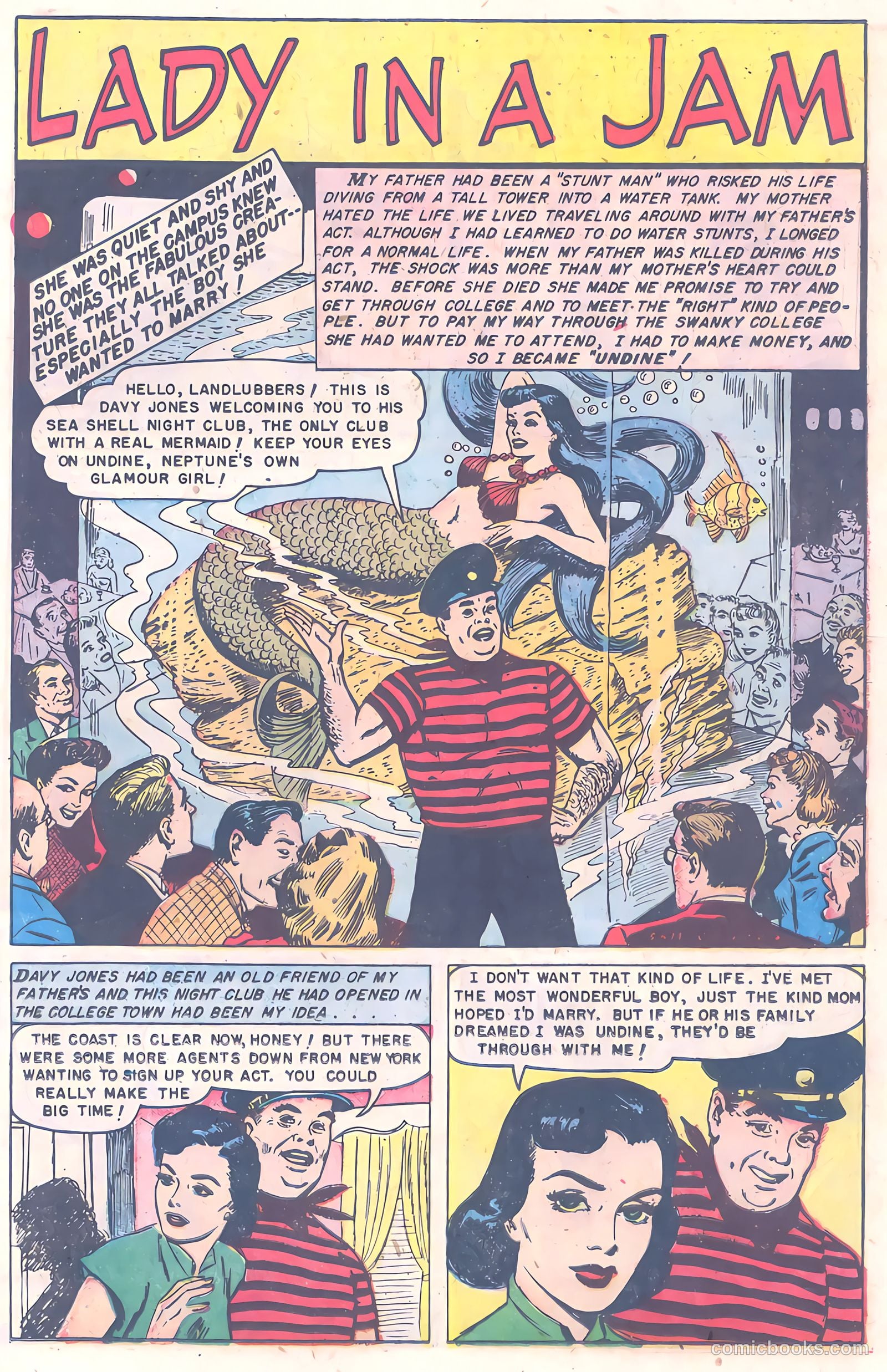 Glamorous Romances #57 (1952) — page 19 of 36
