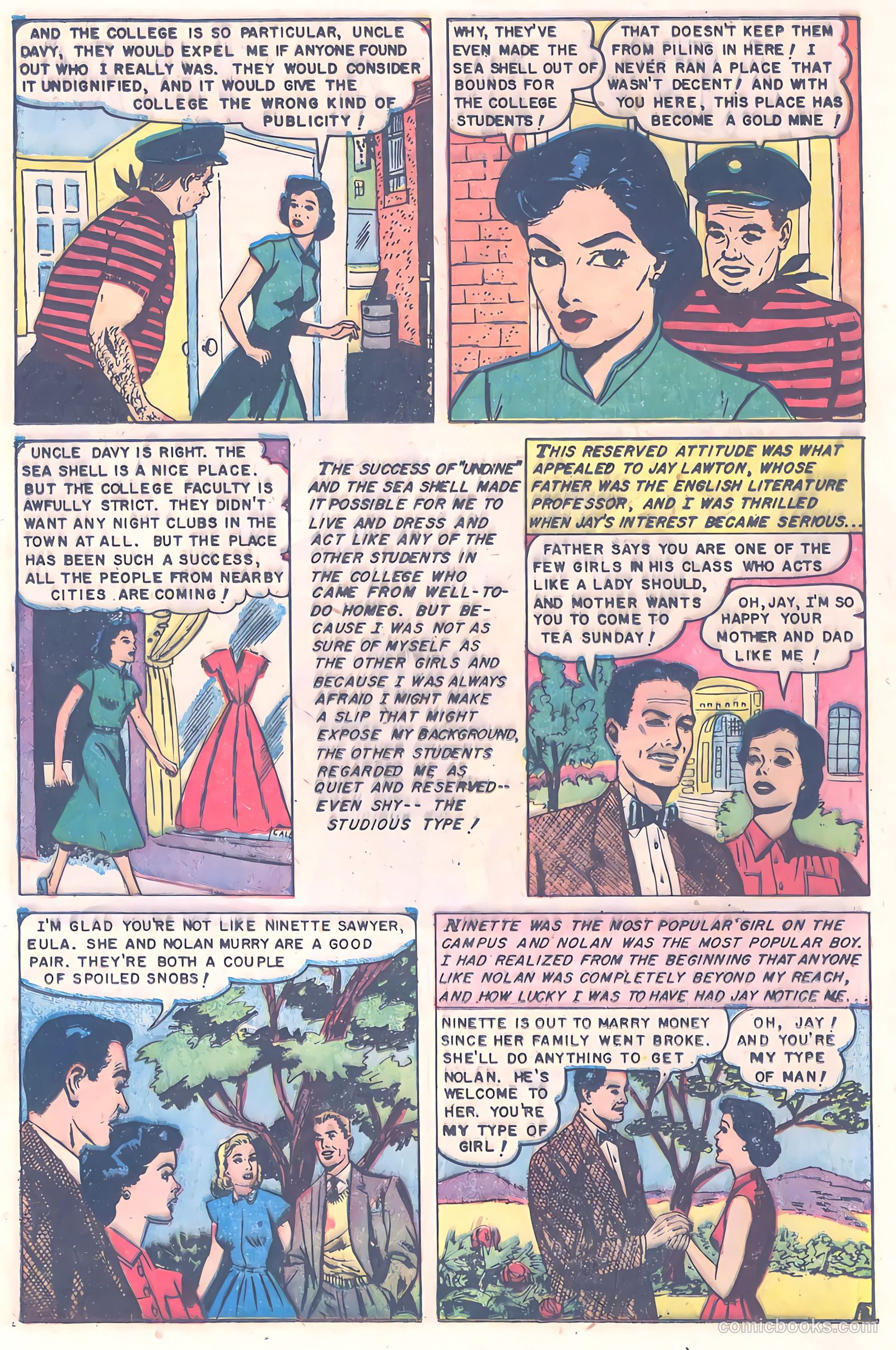 Glamorous Romances #57 (1952) — page 20 of 36