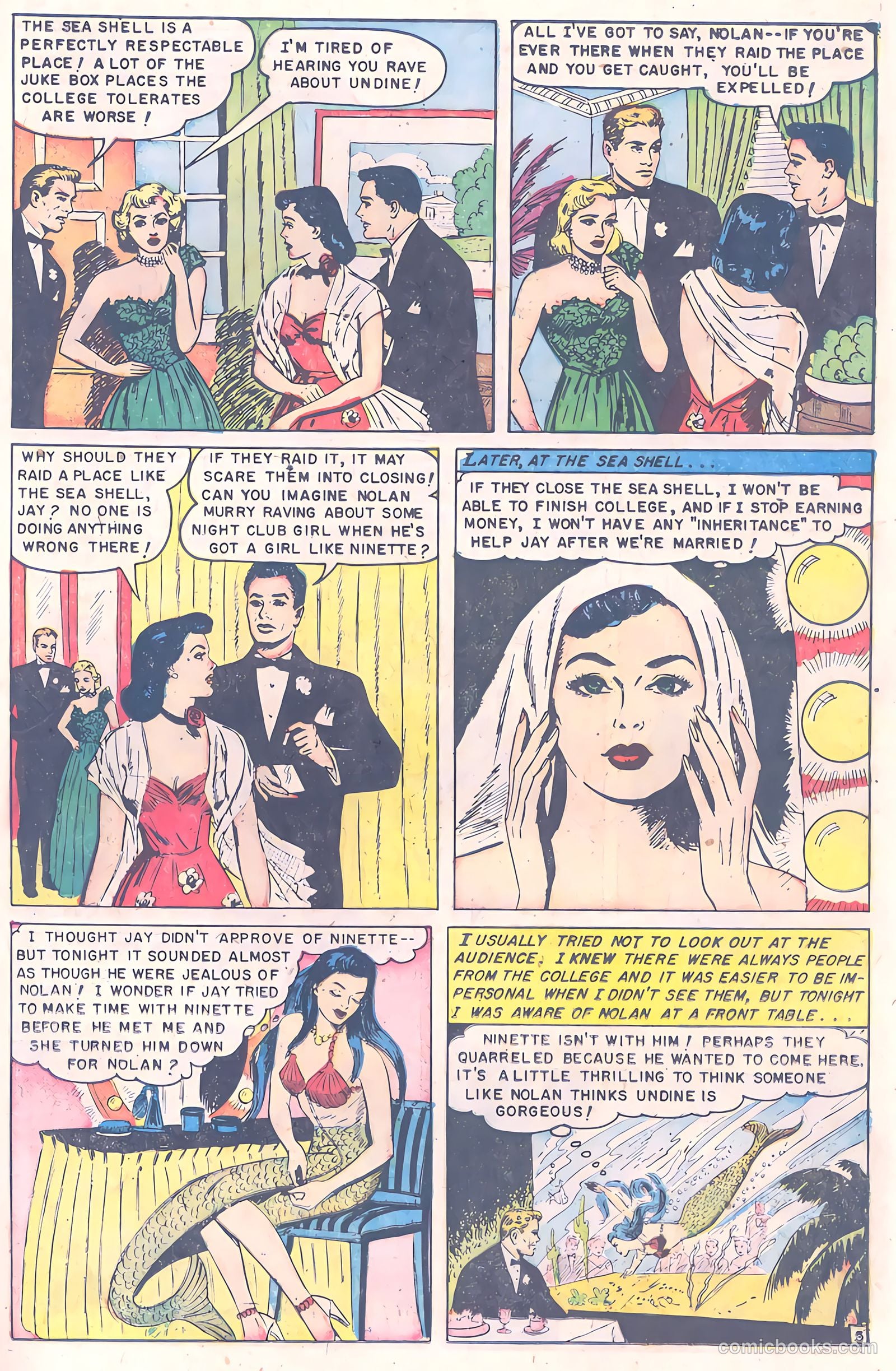 Glamorous Romances #57 (1952) — page 23 of 36
