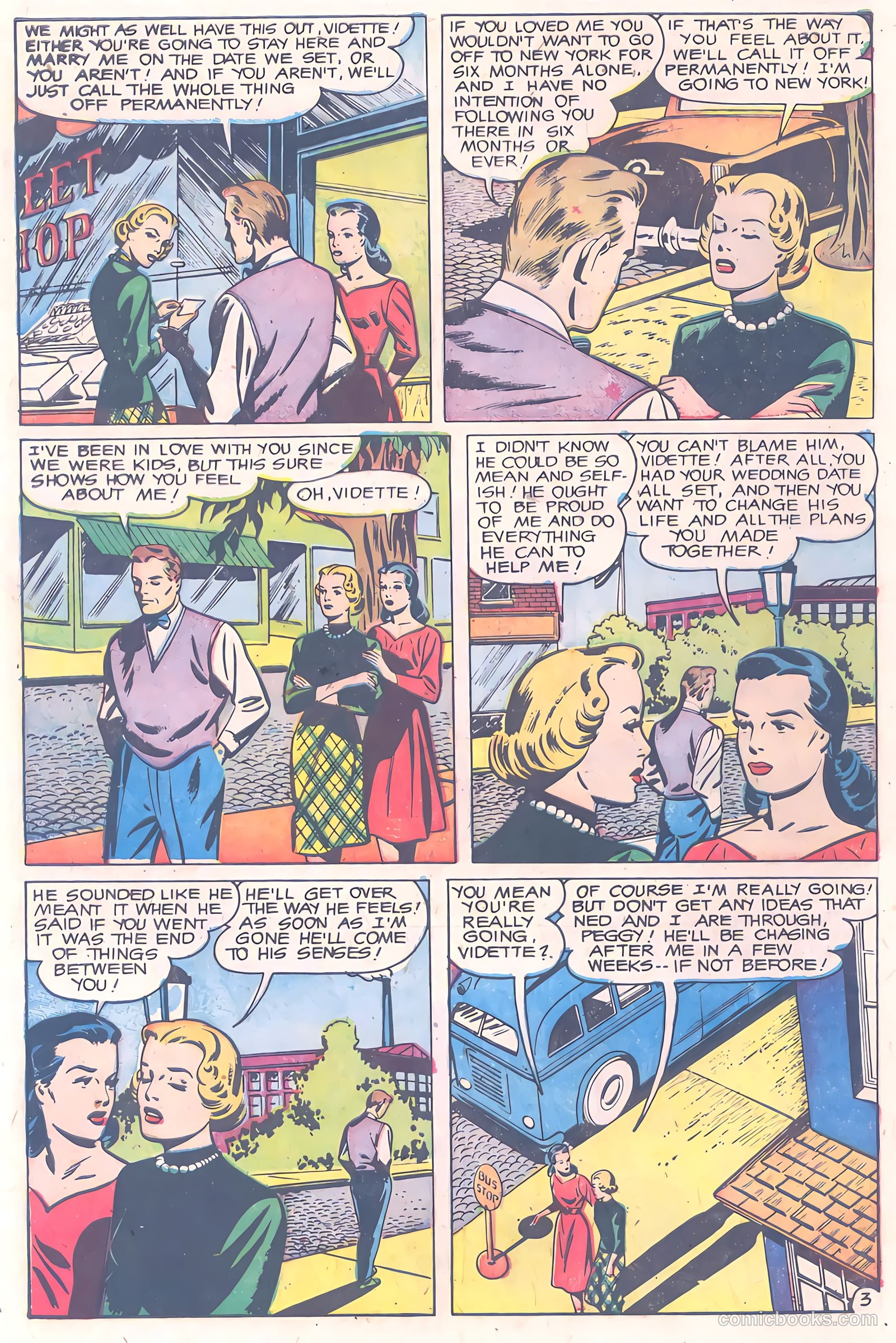 Glamorous Romances #57 (1952) — page 30 of 36