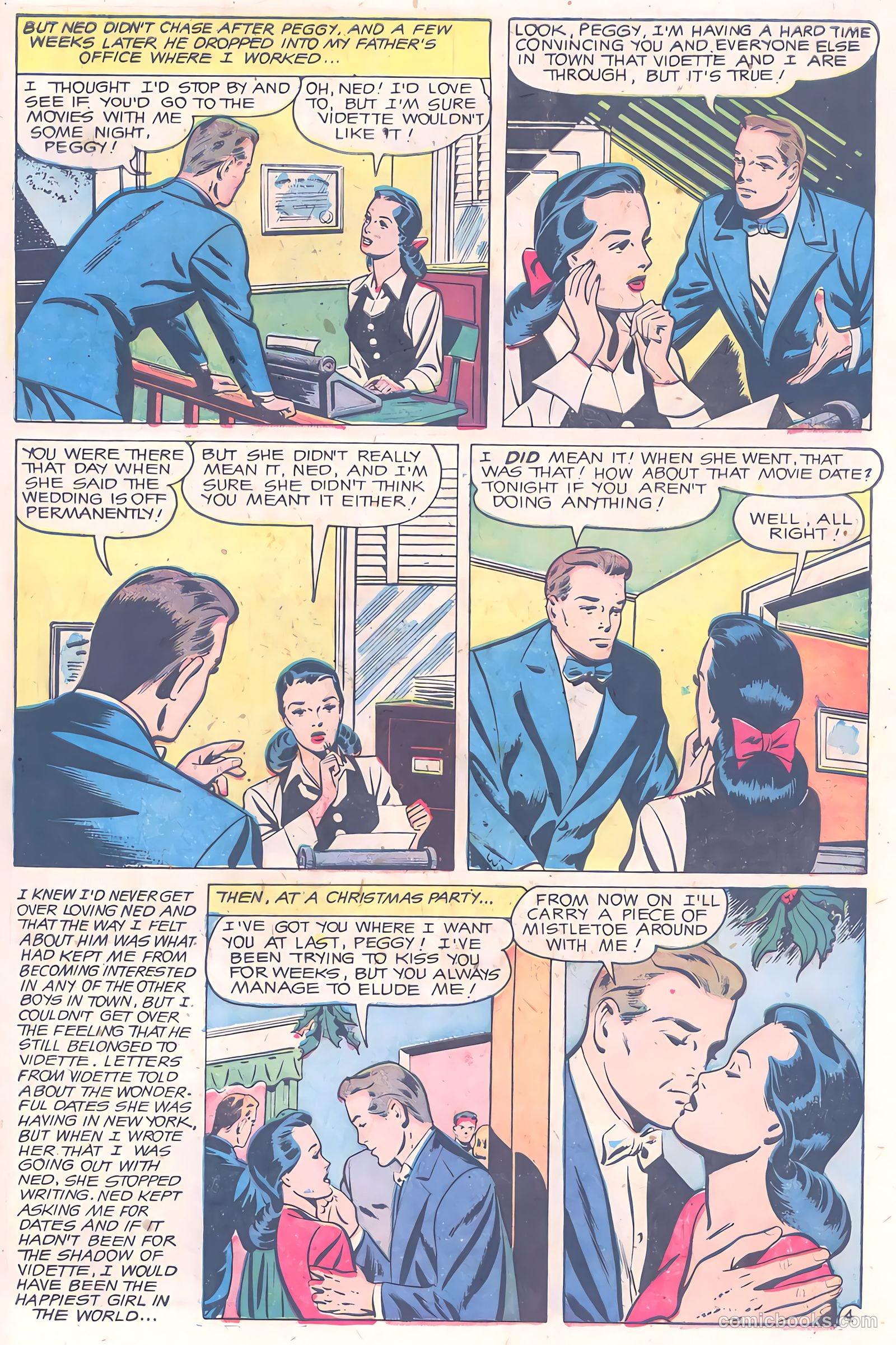 Glamorous Romances #57 (1952) — page 31 of 36
