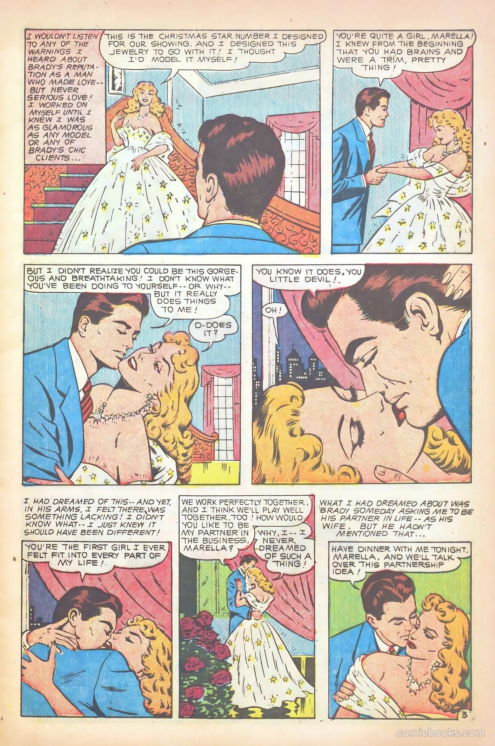 Glamorous Romances #58 (1952) — page 5 of 37