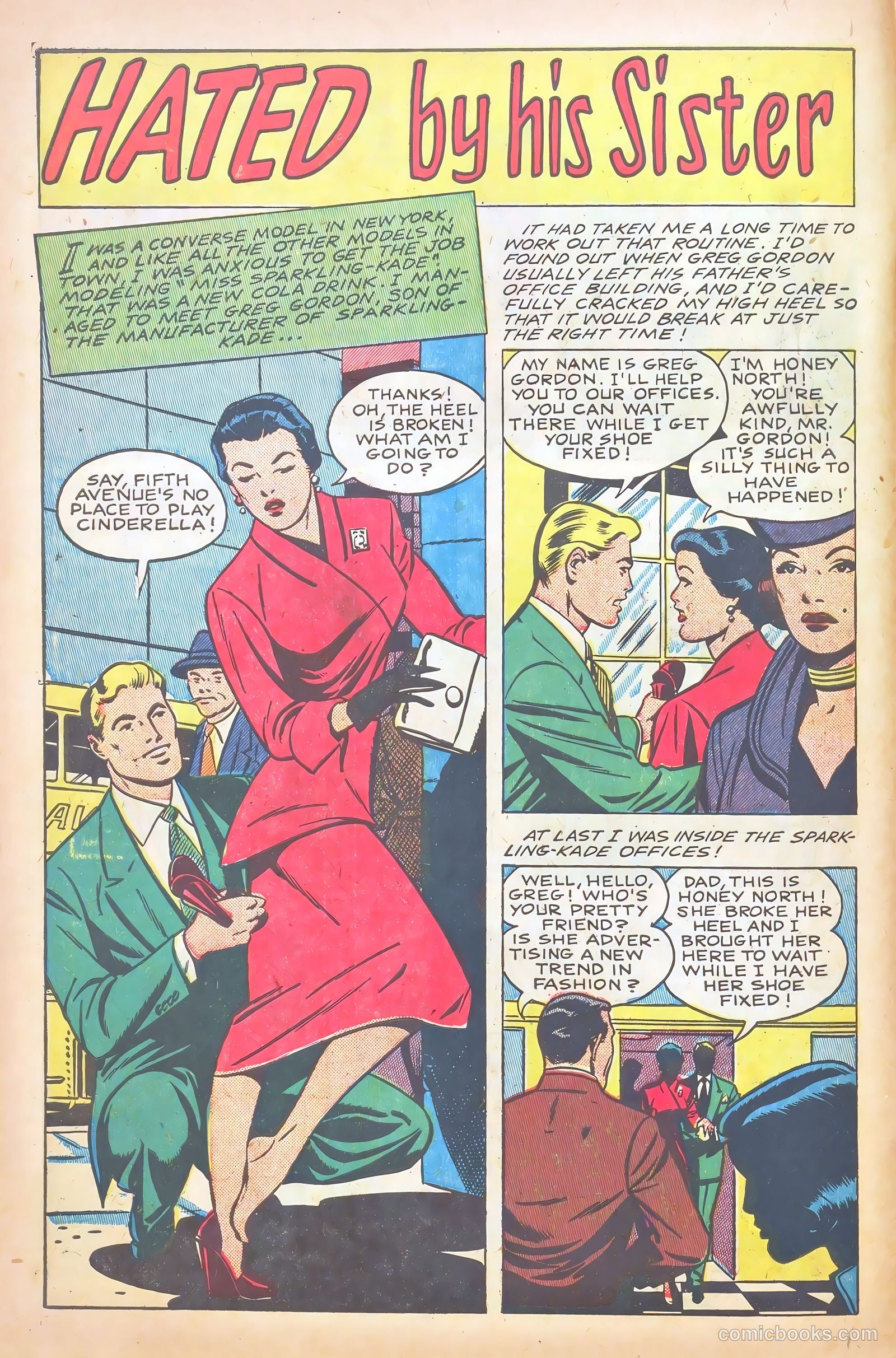 Glamorous Romances #58 (1952) — page 10 of 37