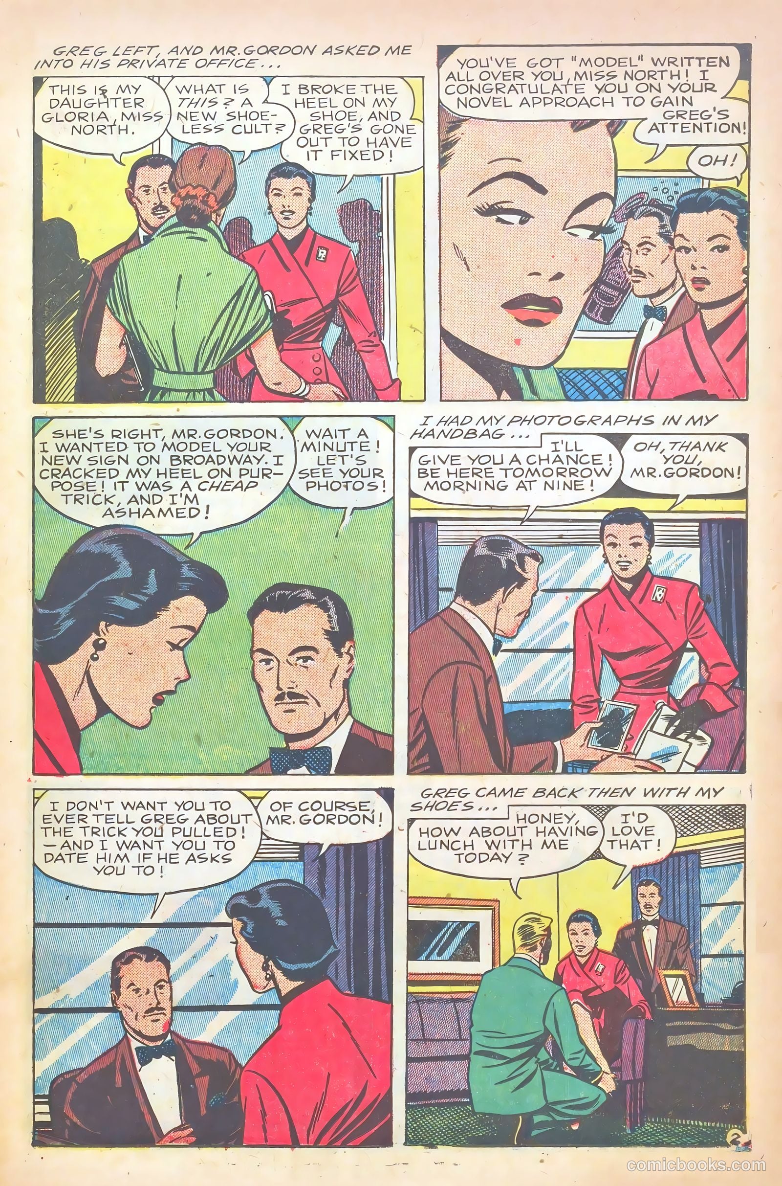 Glamorous Romances #58 (1952) — page 11 of 37