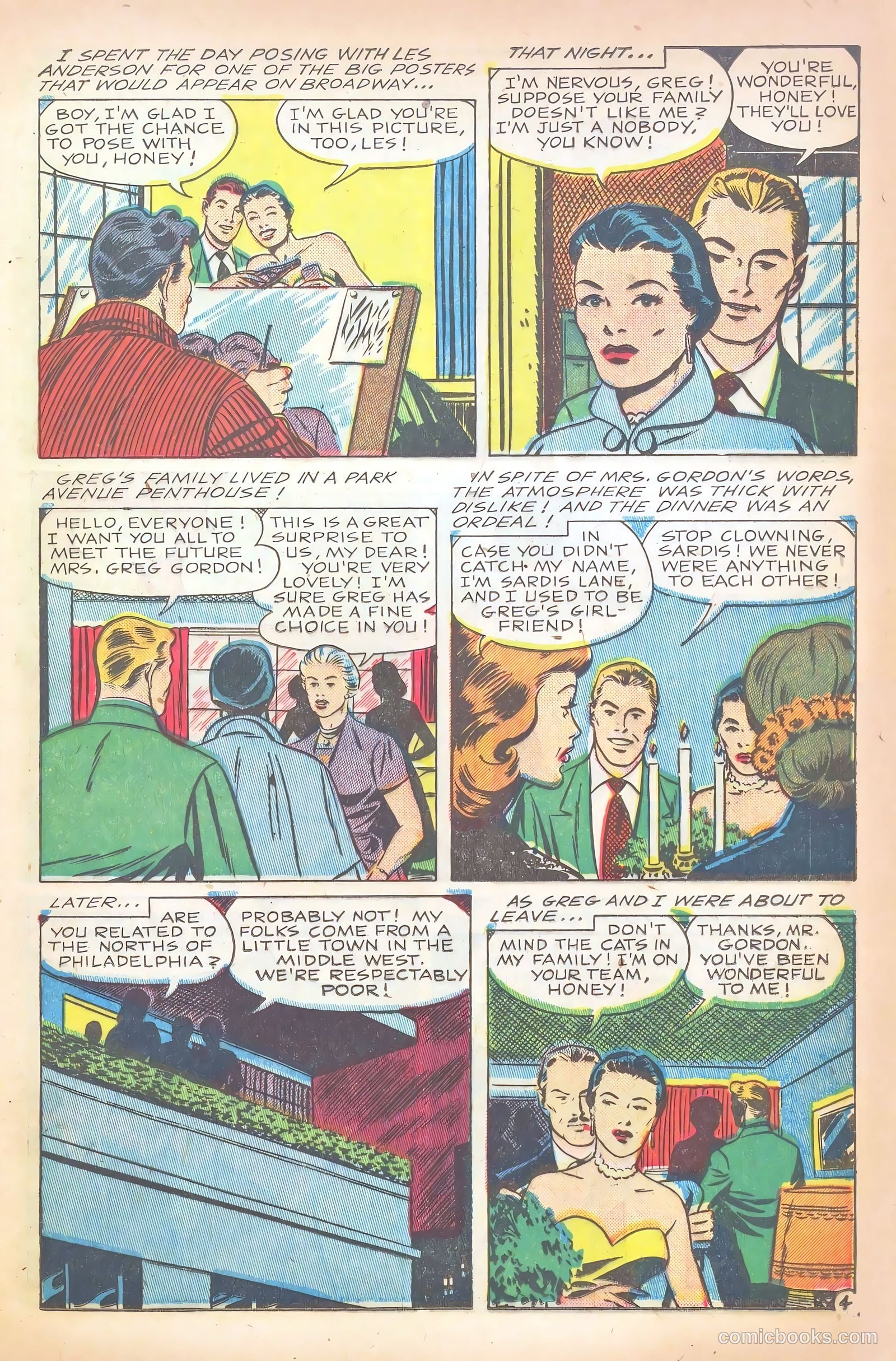 Glamorous Romances #58 (1952) — page 13 of 37