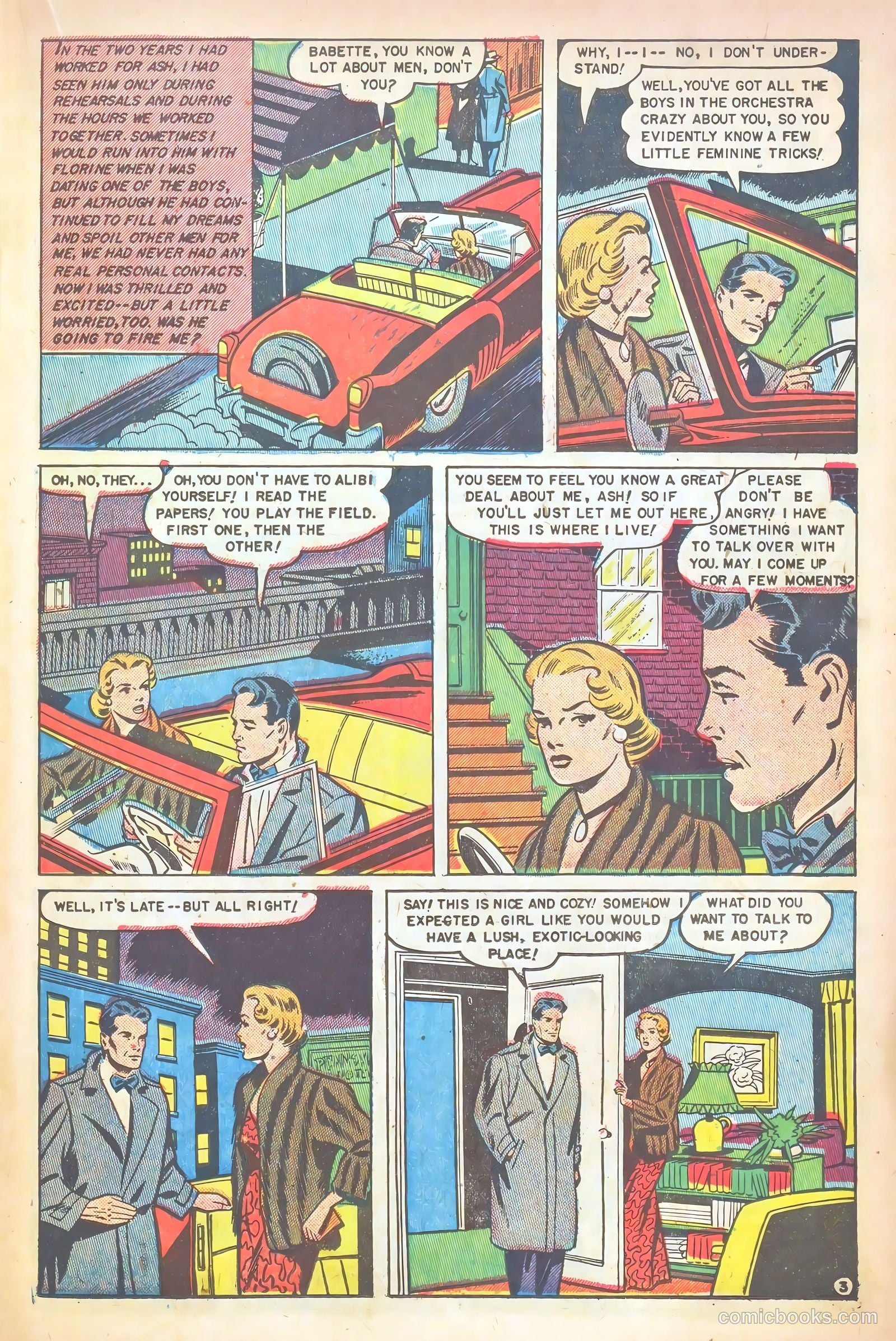 Glamorous Romances #58 (1952) — page 19 of 37