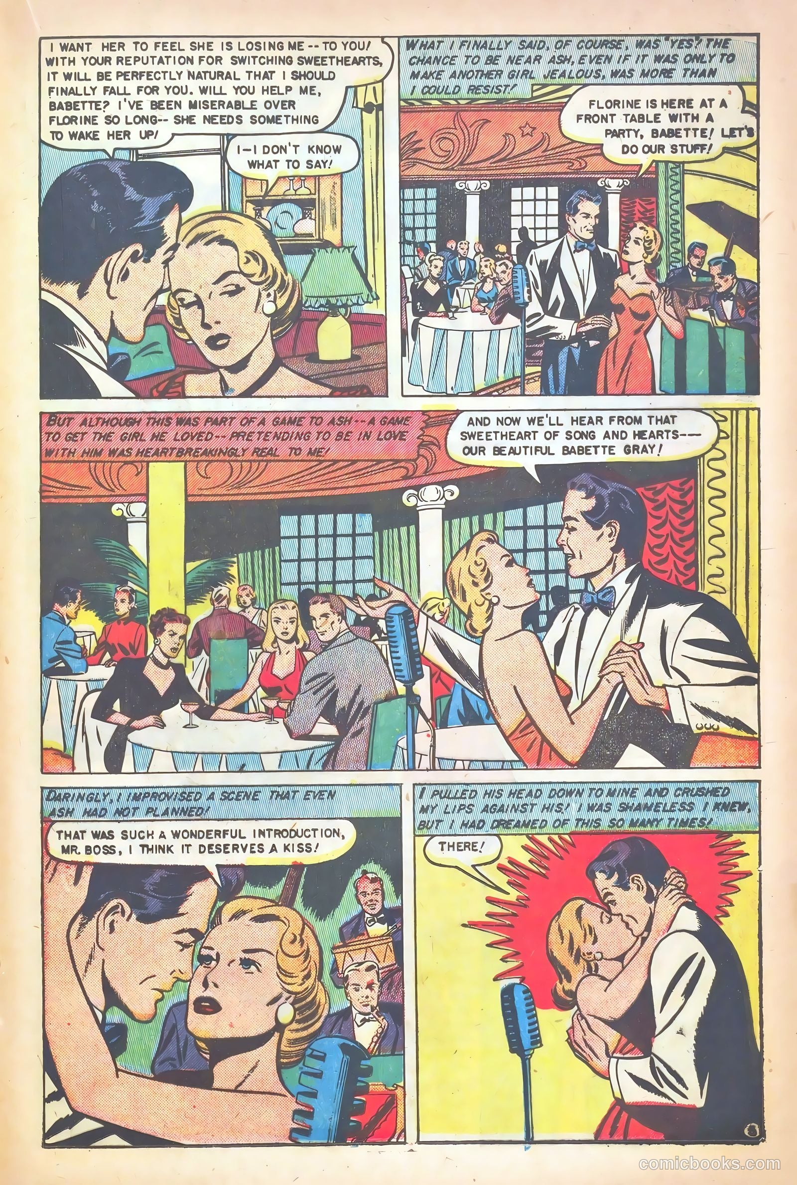 Glamorous Romances #58 (1952) — page 21 of 37