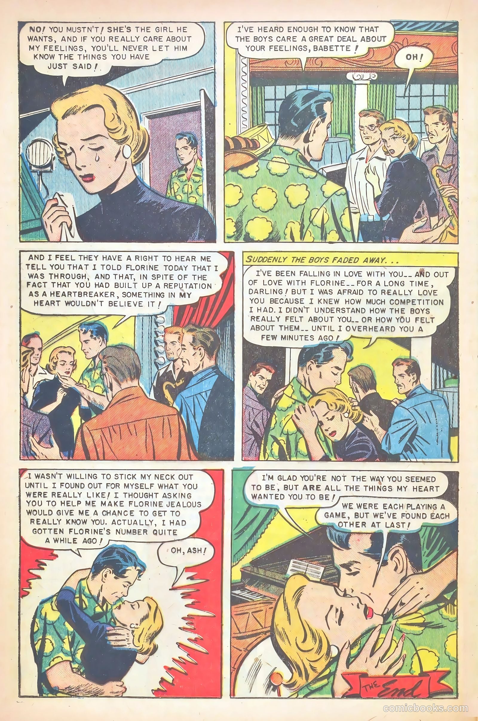 Glamorous Romances #58 (1952) — page 24 of 37