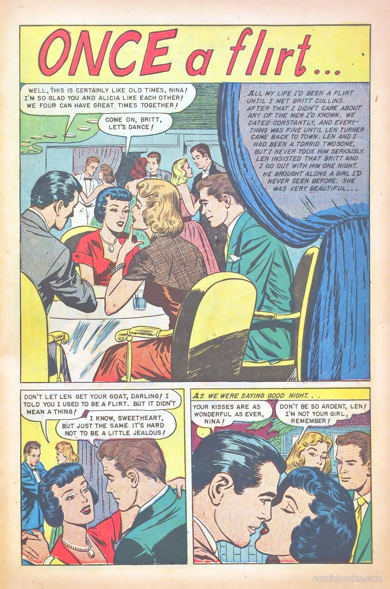 Glamorous Romances #58 (1952) — page 27 of 37