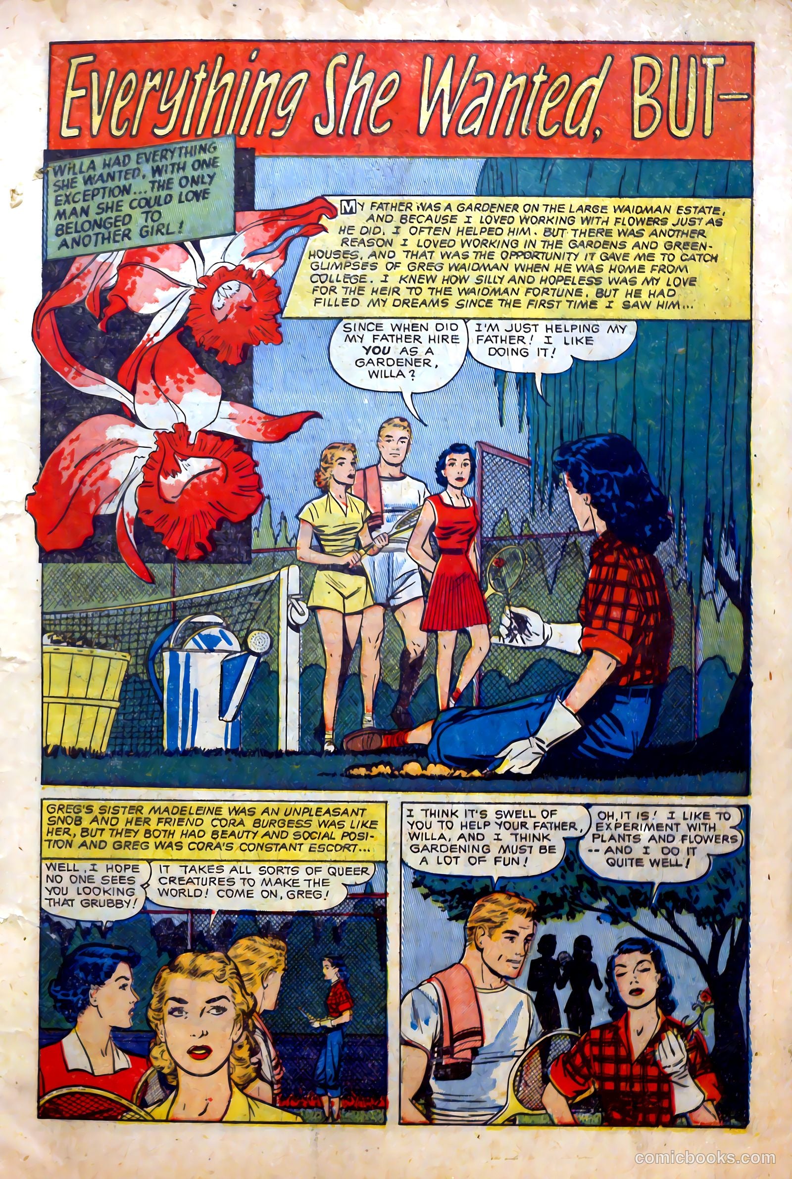 Glamorous Romances #59 (1952) — page 3 of 37