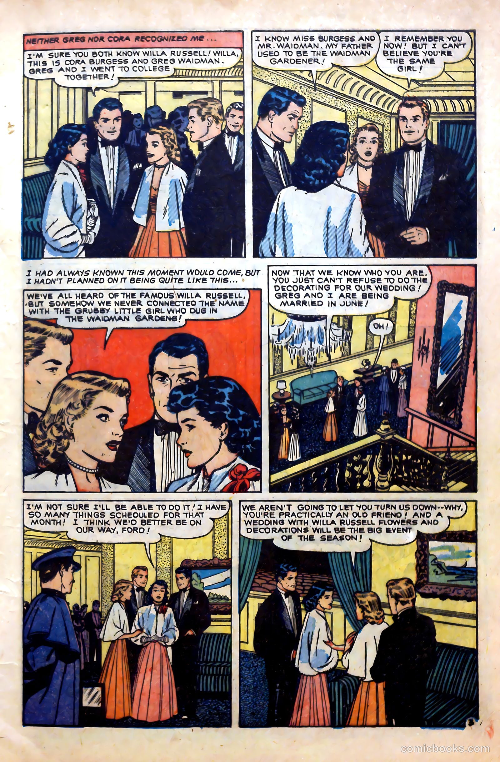 Glamorous Romances #59 (1952) — page 5 of 37