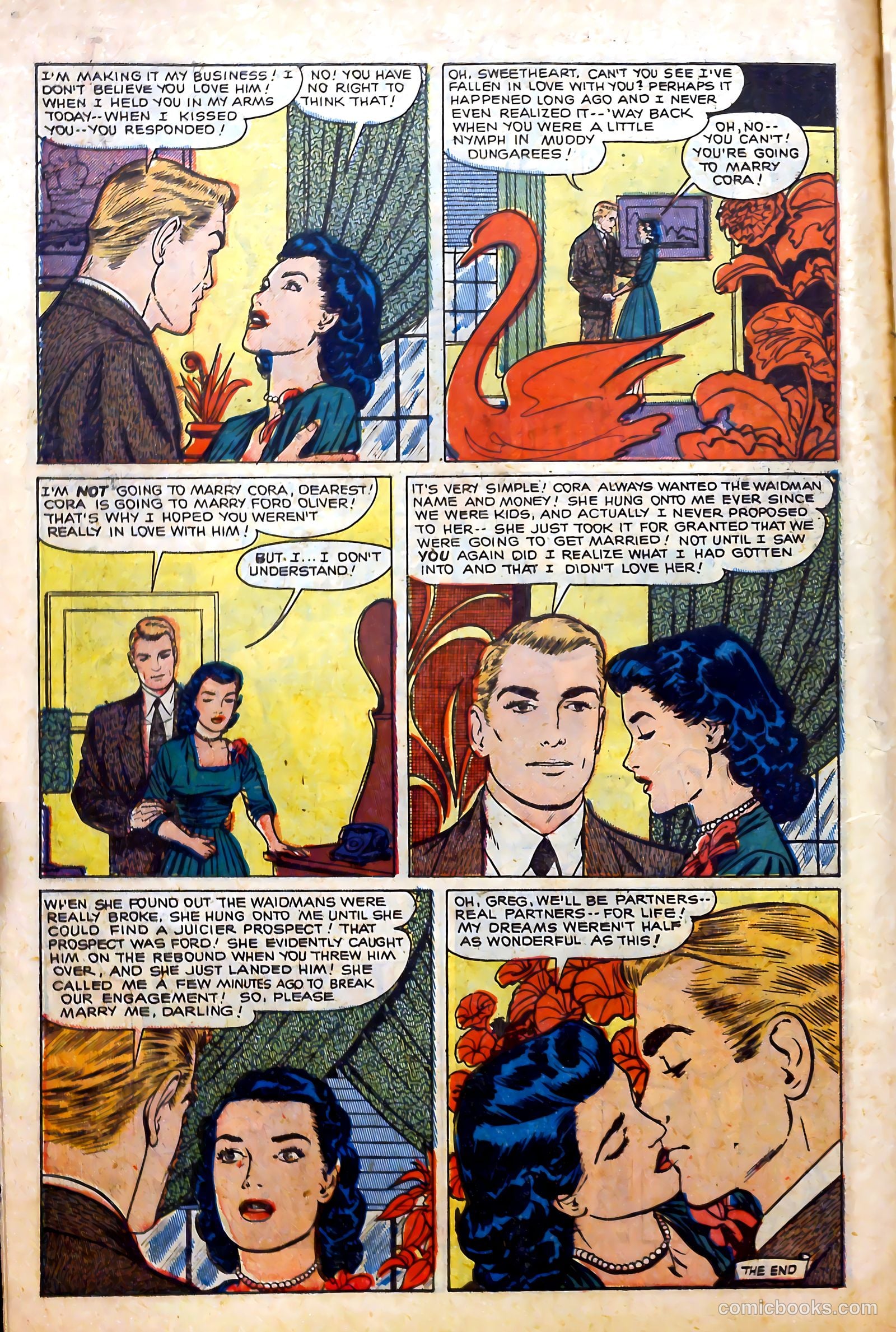 Glamorous Romances #59 (1952) — page 10 of 37