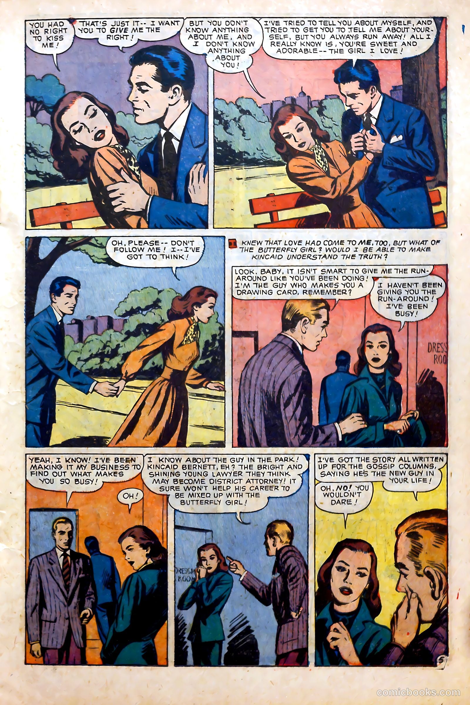 Glamorous Romances #59 (1952) — page 15 of 37