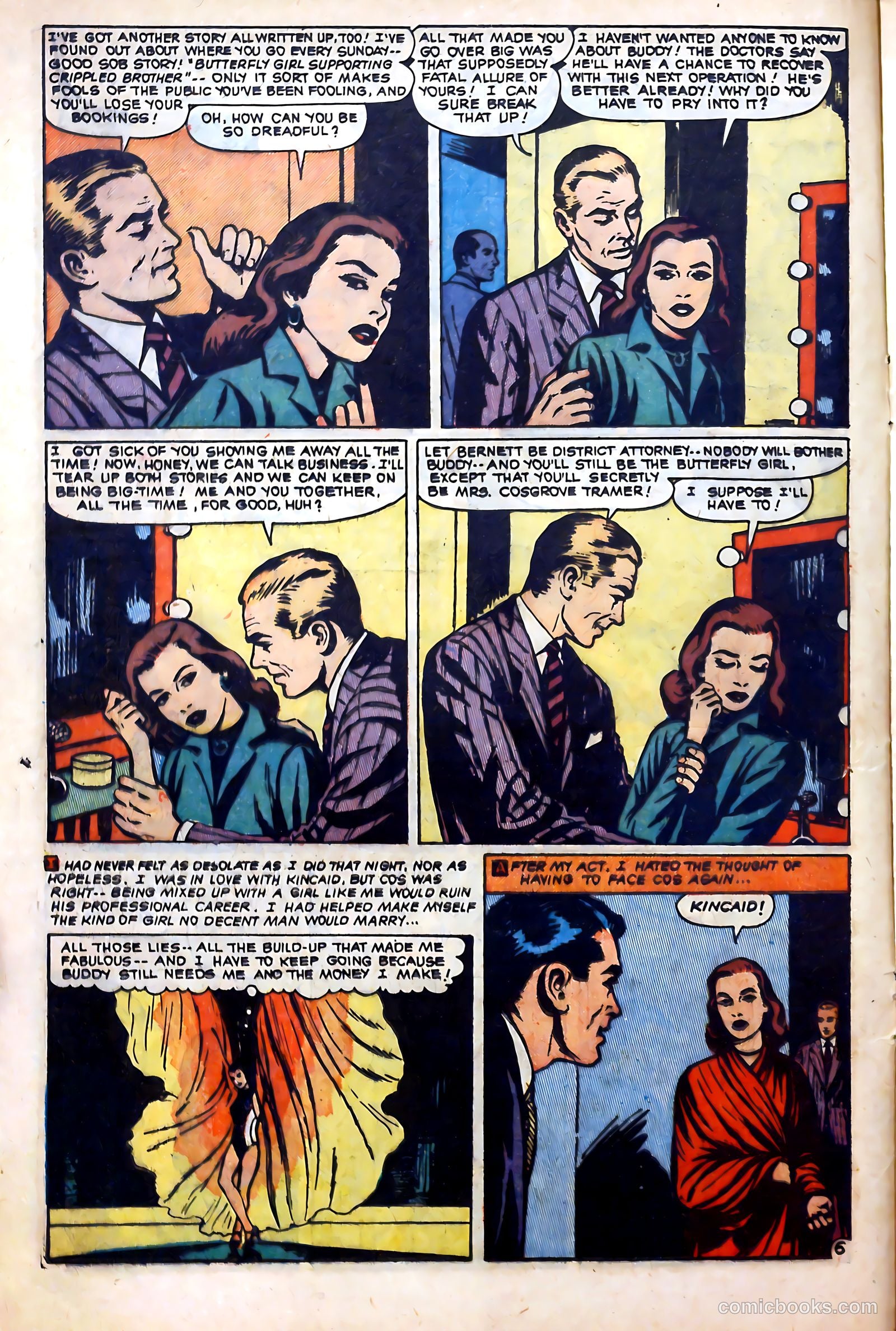 Glamorous Romances #59 (1952) — page 16 of 37
