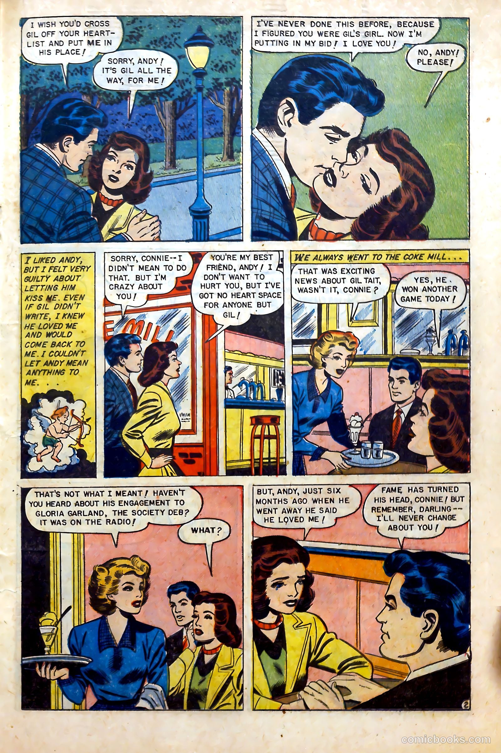 Glamorous Romances #59 (1952) — page 19 of 37
