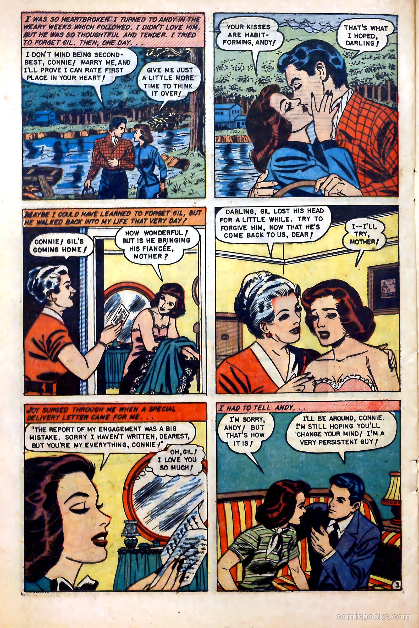 Glamorous Romances #59 (1952) — page 20 of 37