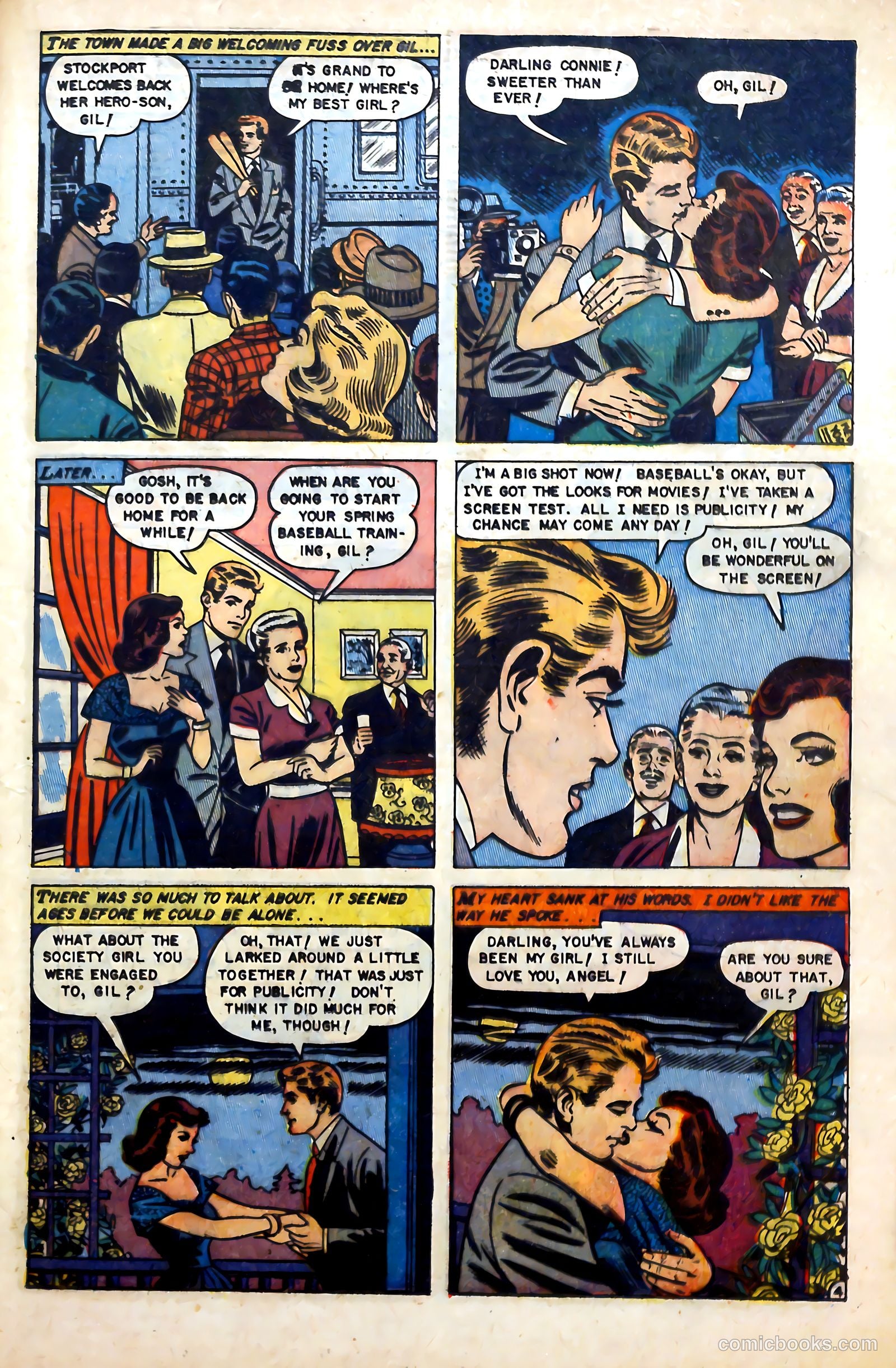 Glamorous Romances #59 (1952) — page 21 of 37