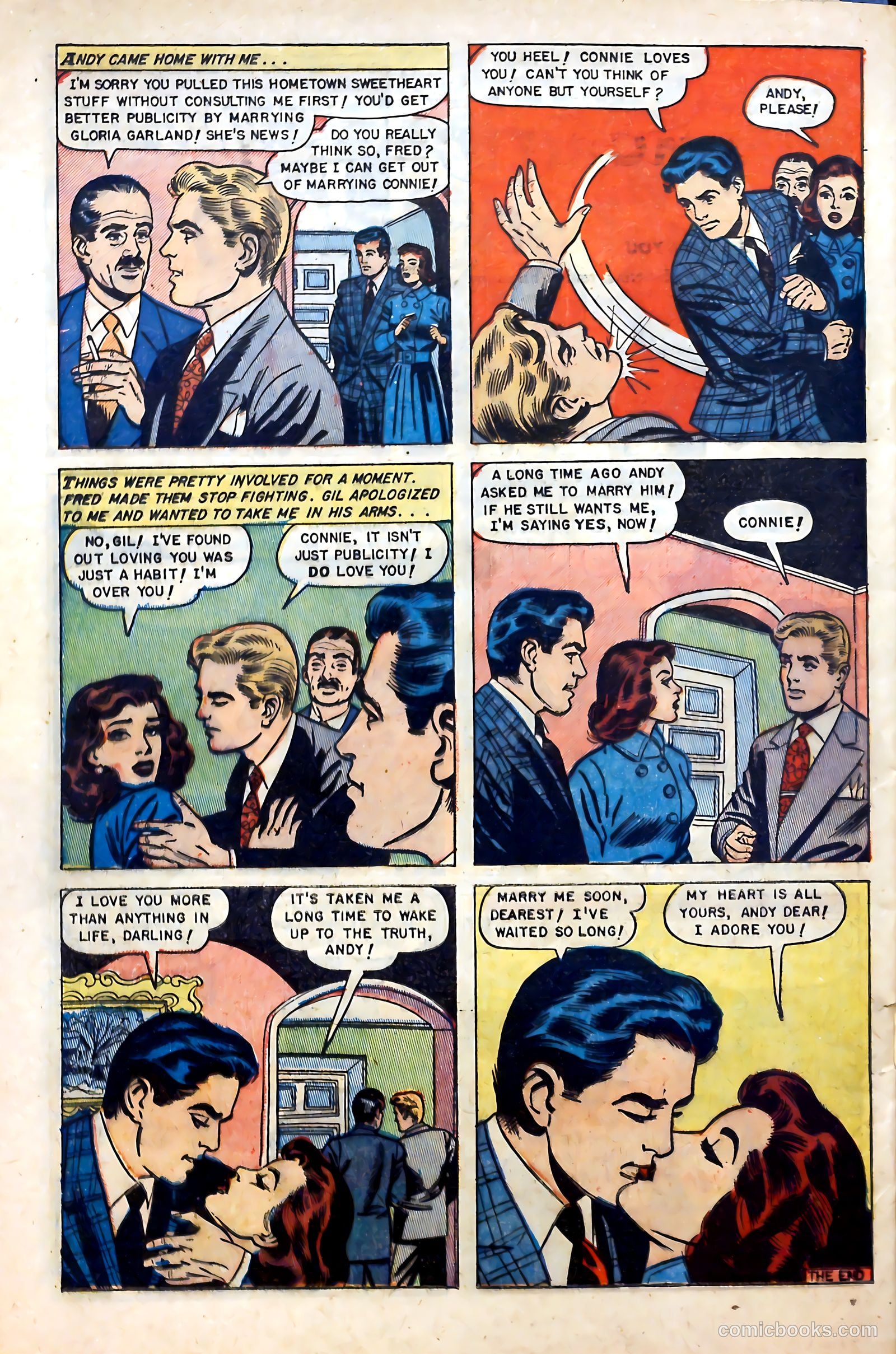 Glamorous Romances #59 (1952) — page 24 of 37