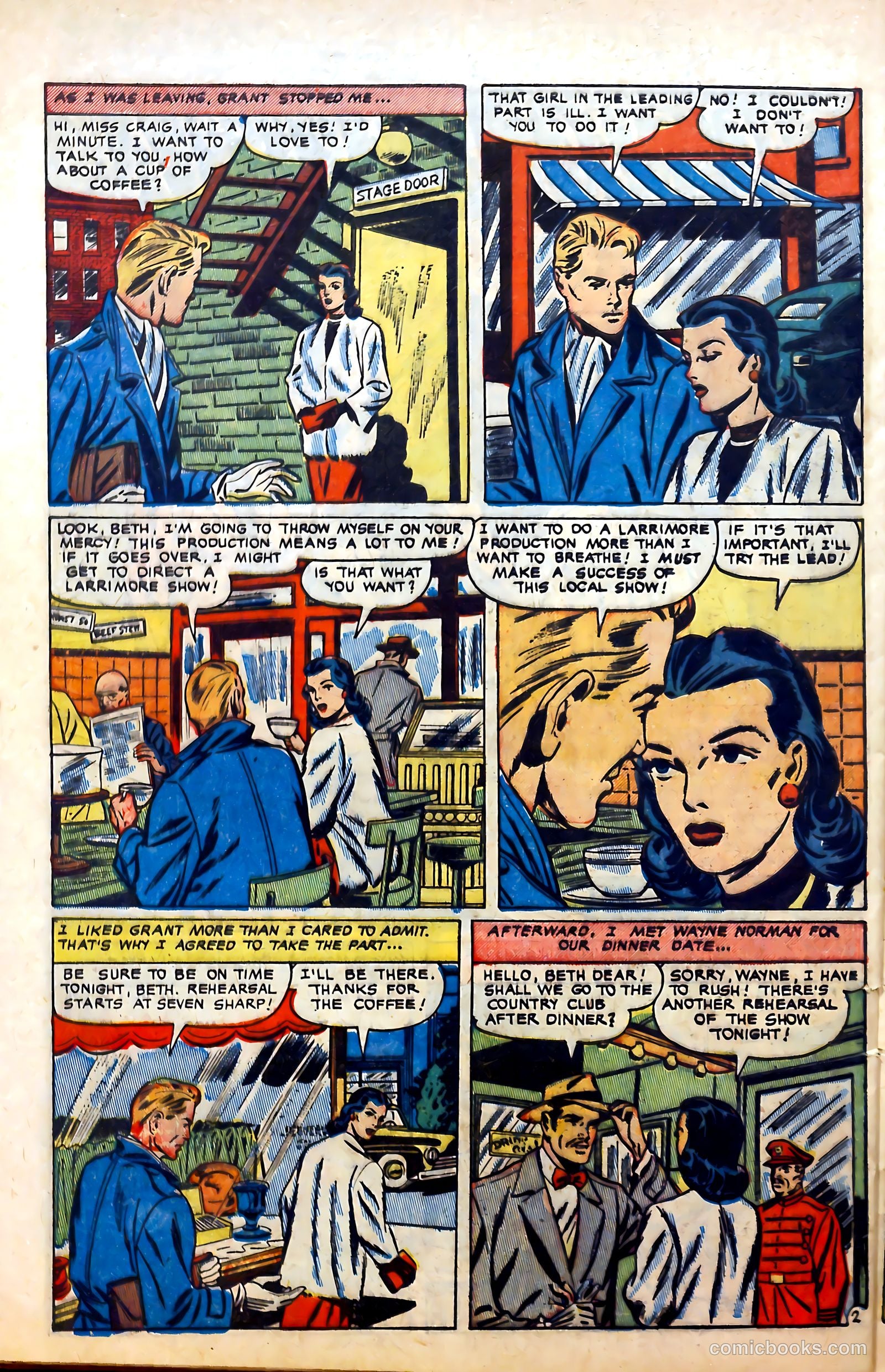 Glamorous Romances #59 (1952) — page 28 of 37