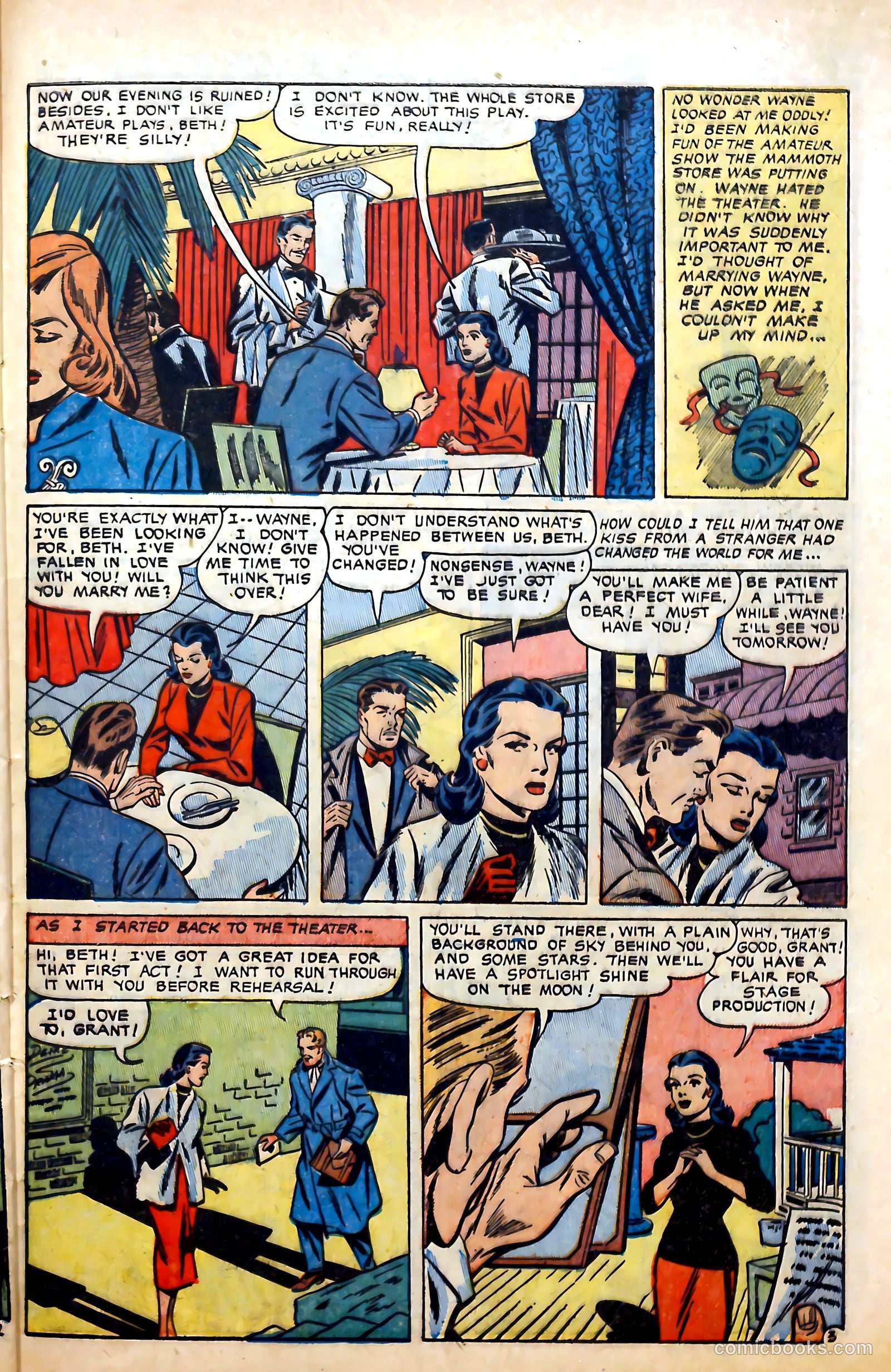 Glamorous Romances #59 (1952) — page 29 of 37