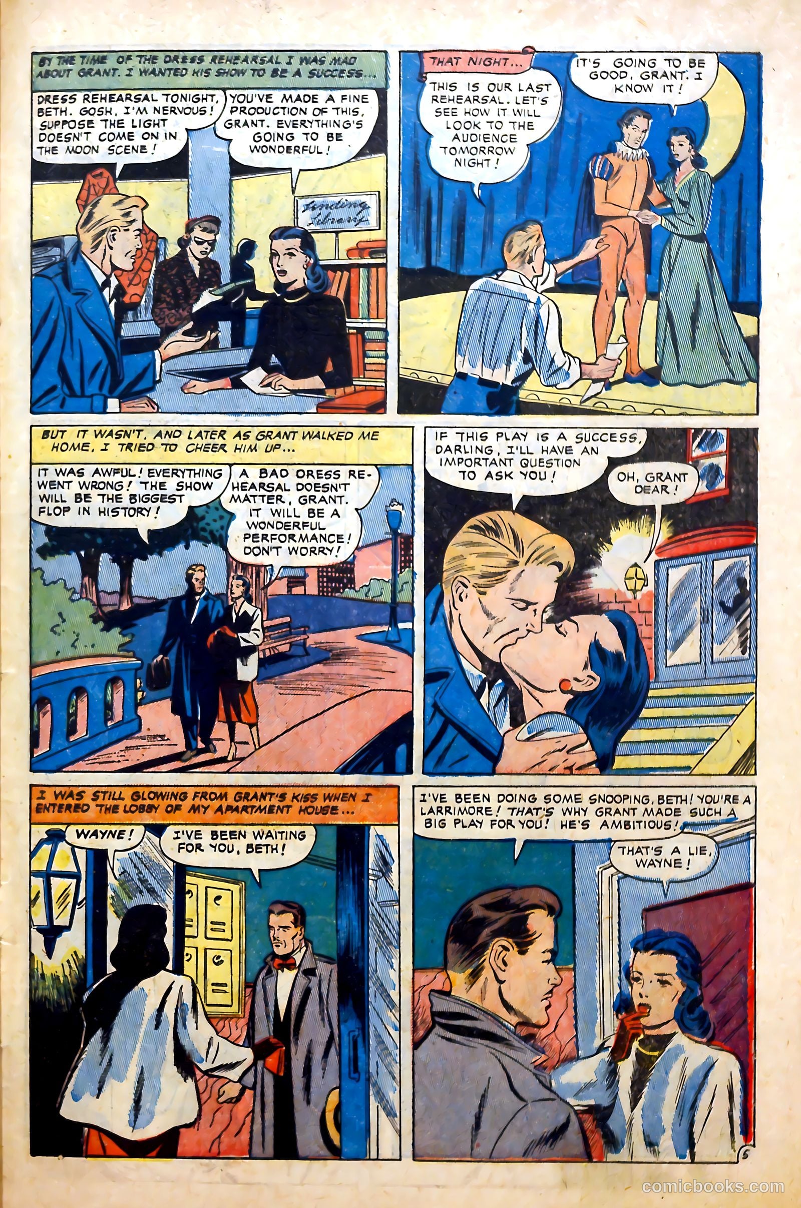 Glamorous Romances #59 (1952) — page 31 of 37