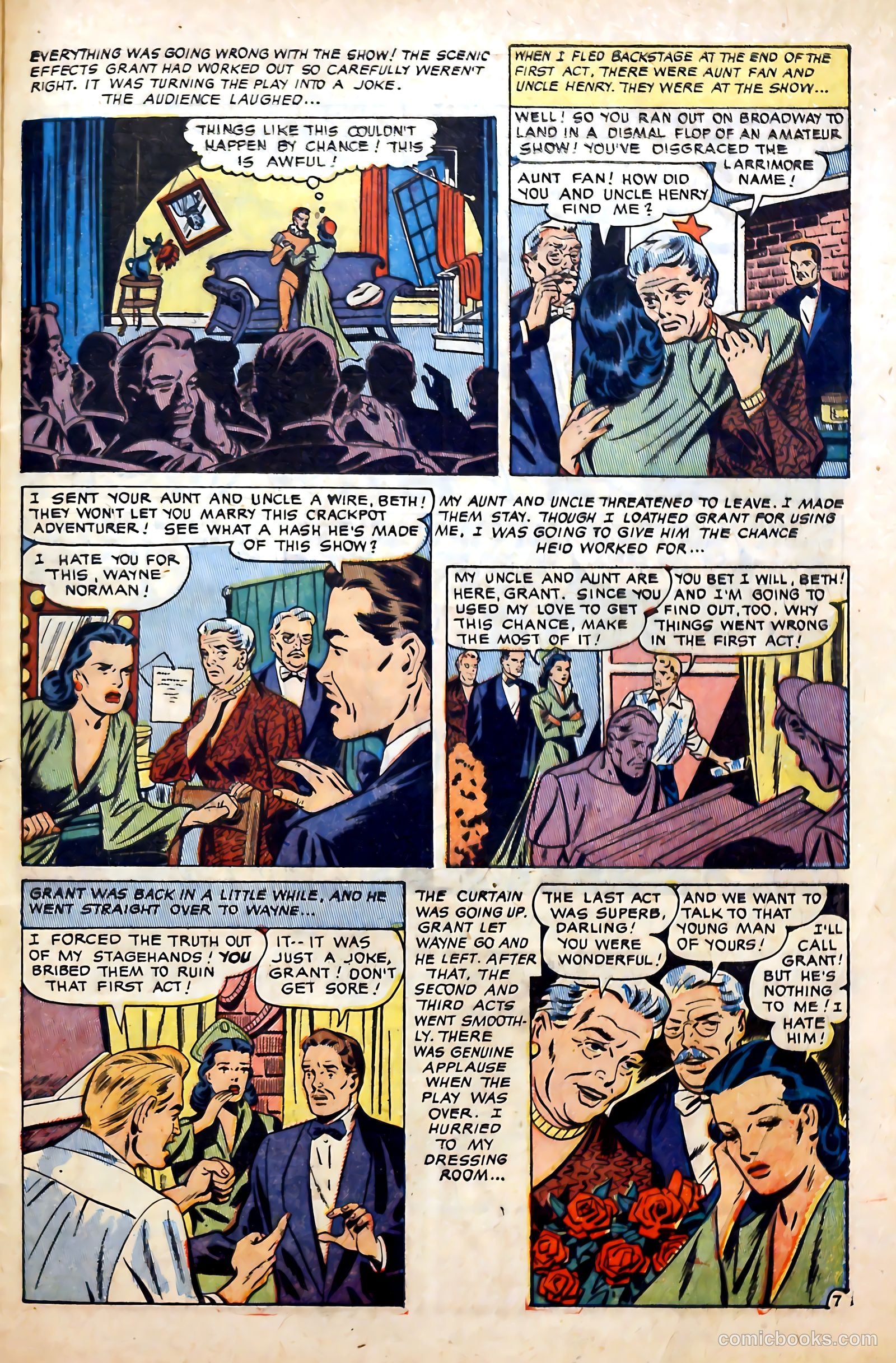 Glamorous Romances #59 (1952) — page 33 of 37