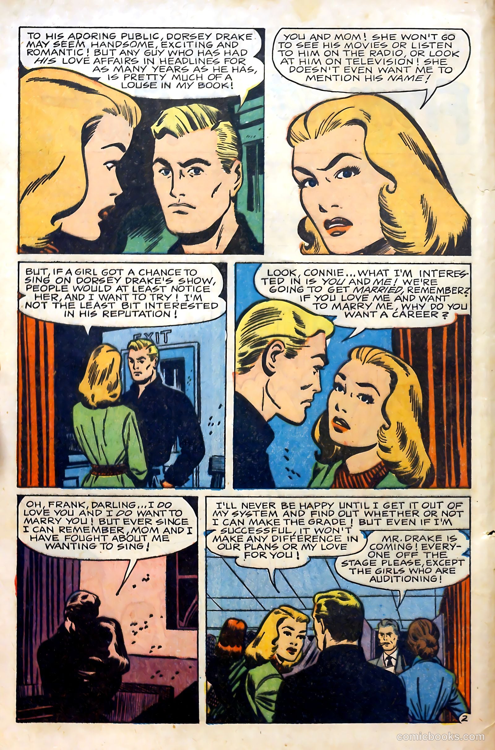 Glamorous Romances #60 (1952) — page 4 of 36