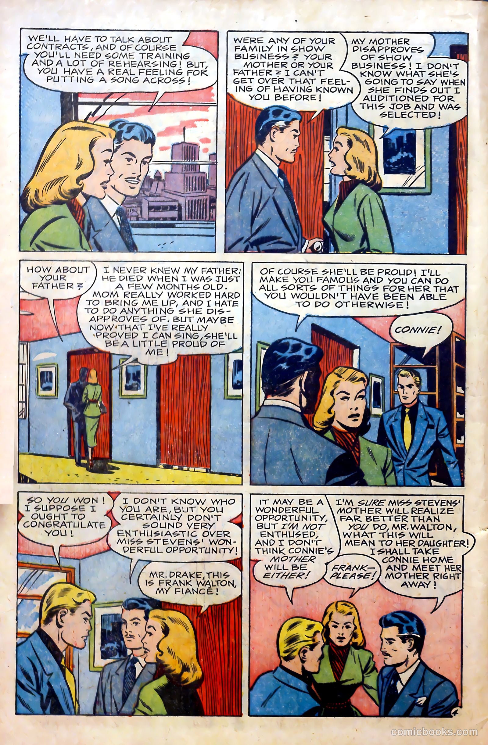 Glamorous Romances #60 (1952) — page 6 of 36