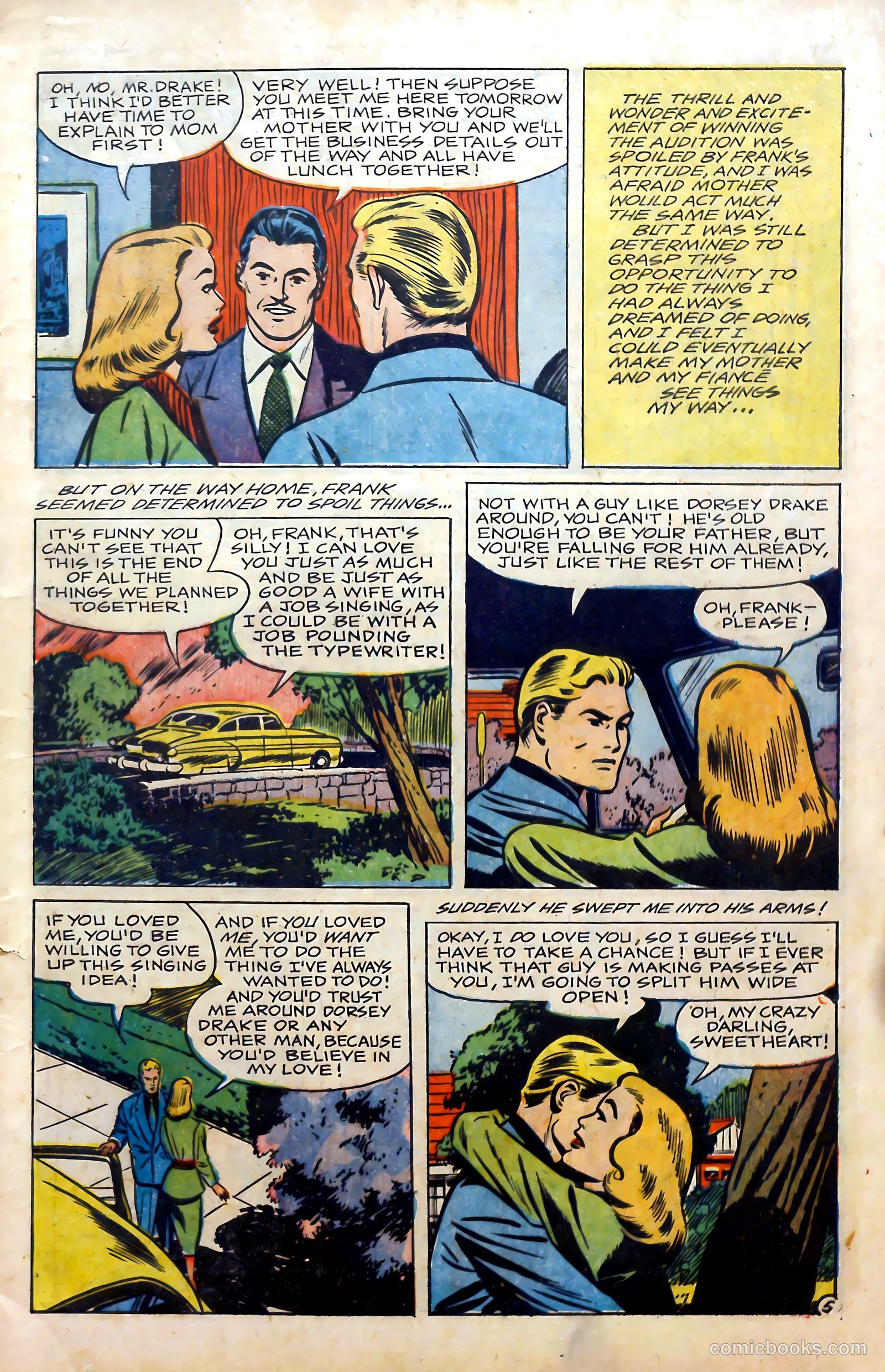 Glamorous Romances #60 (1952) — page 7 of 36
