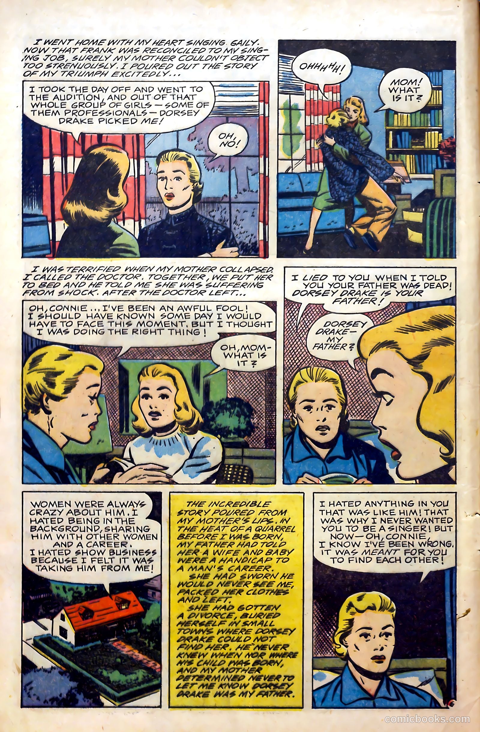 Glamorous Romances #60 (1952) — page 8 of 36