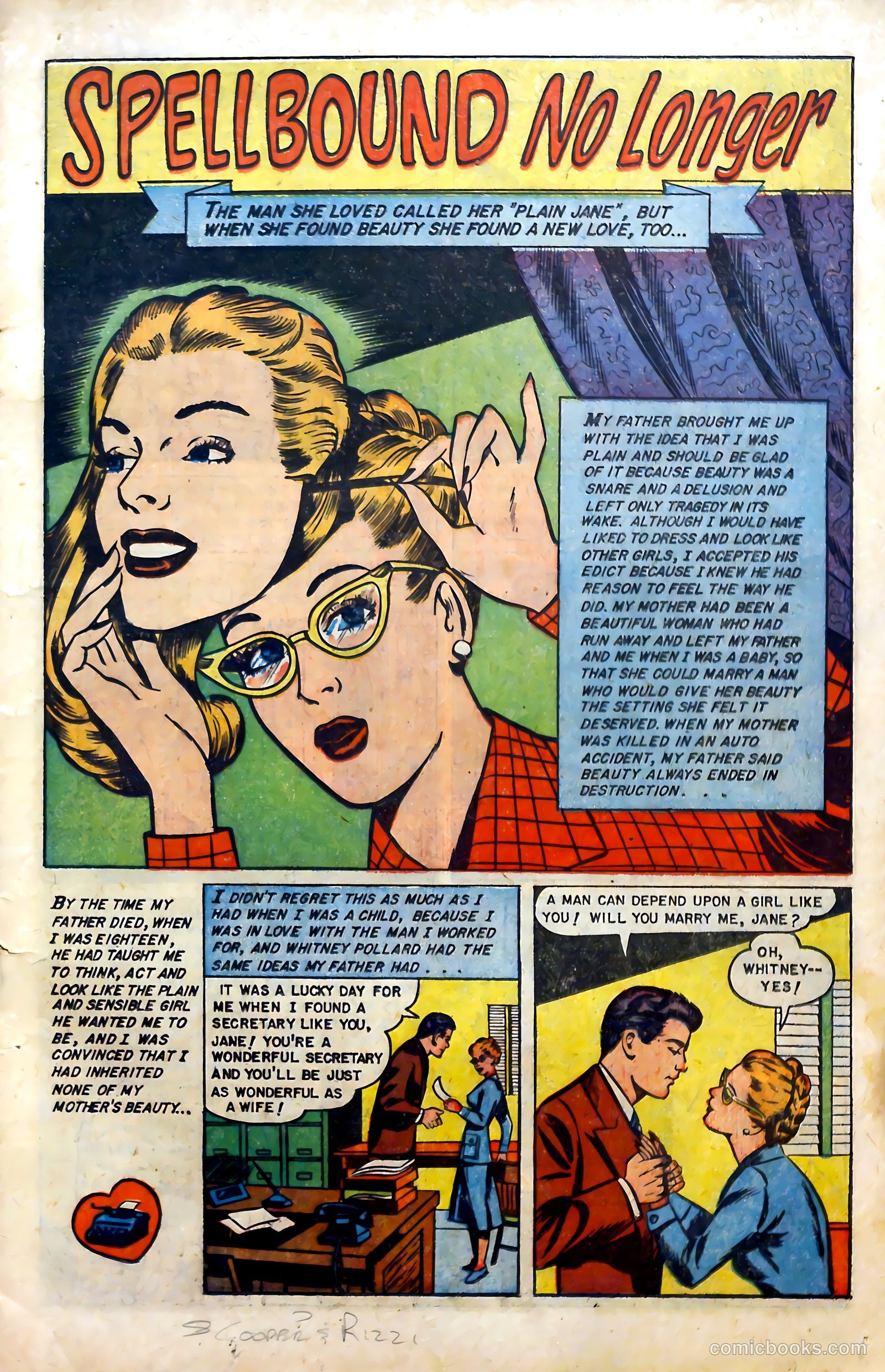 Glamorous Romances #60 (1952) — page 11 of 36