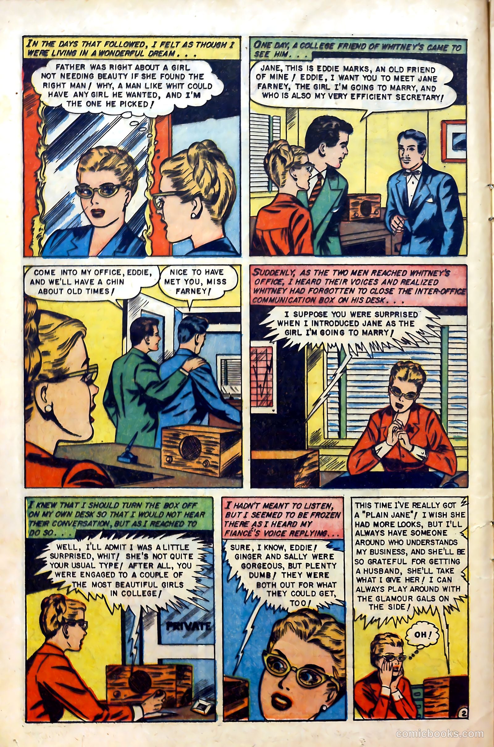 Glamorous Romances #60 (1952) — page 12 of 36
