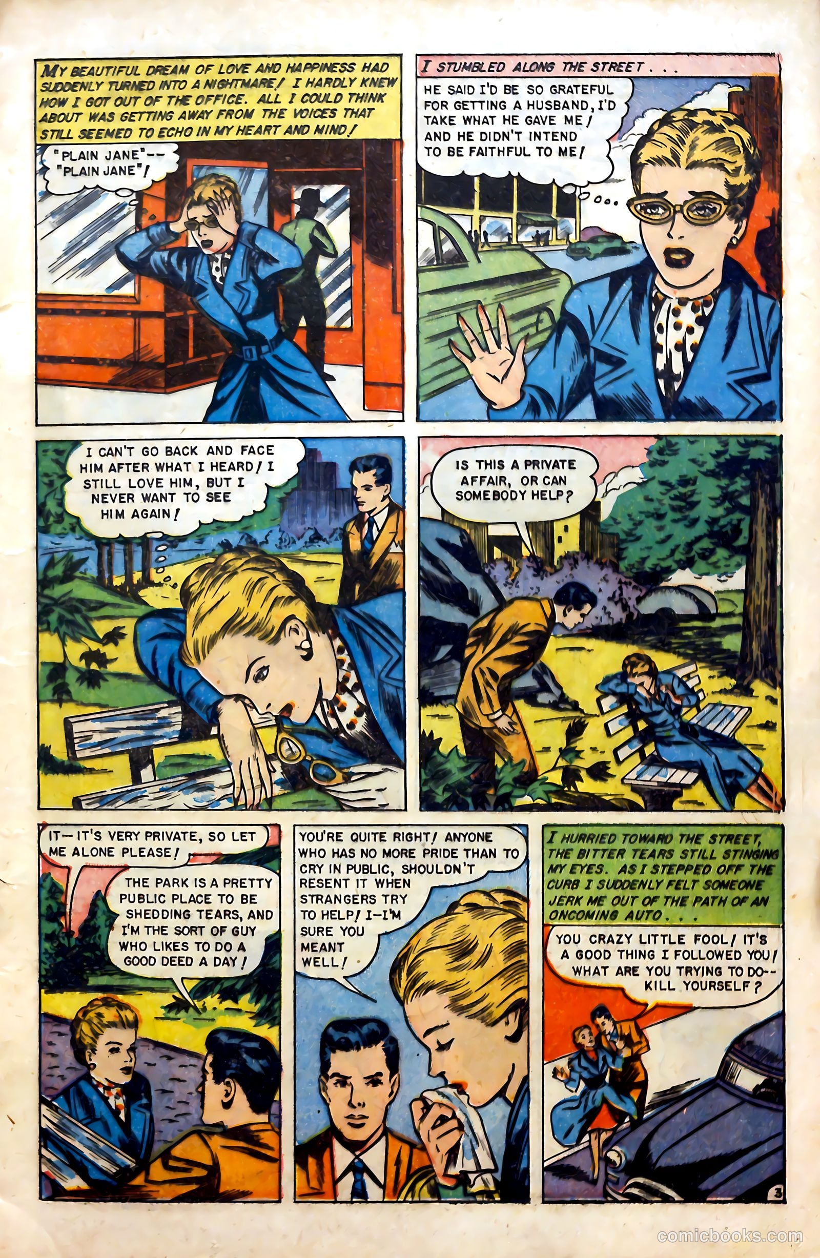 Glamorous Romances #60 (1952) — page 13 of 36