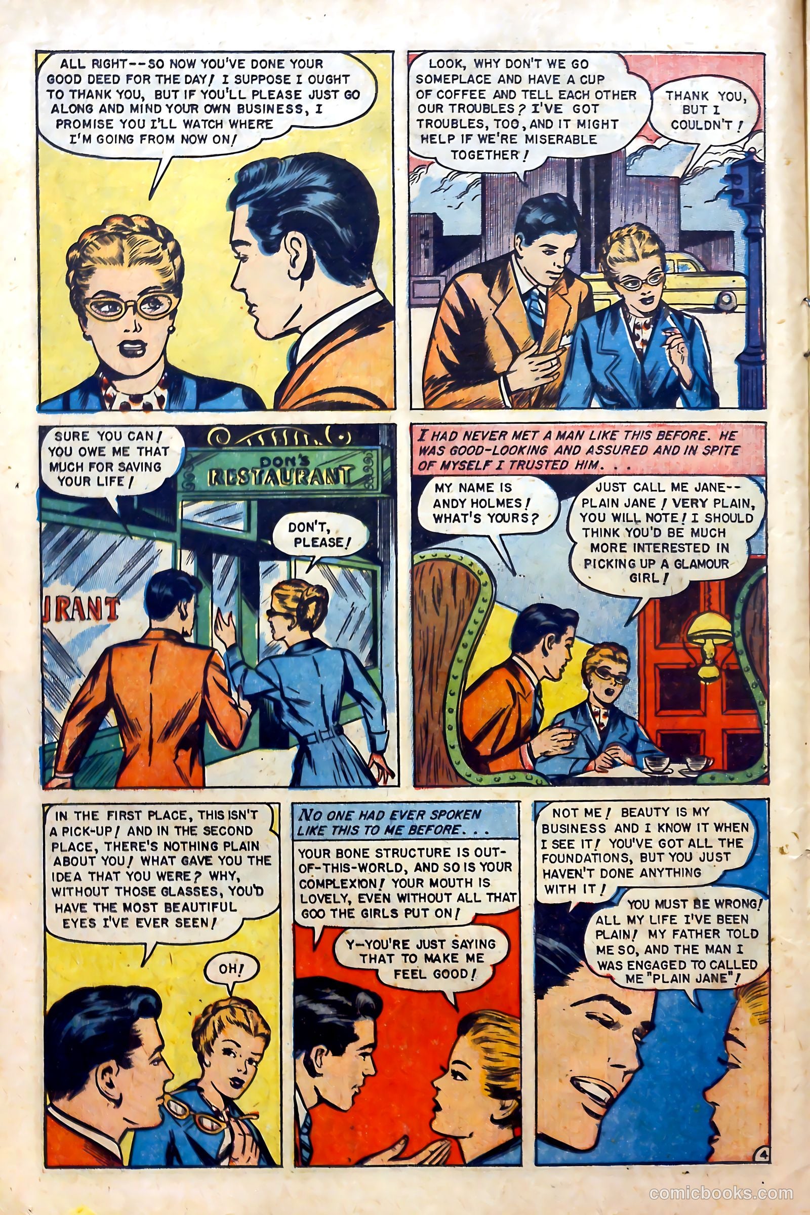Glamorous Romances #60 (1952) — page 14 of 36