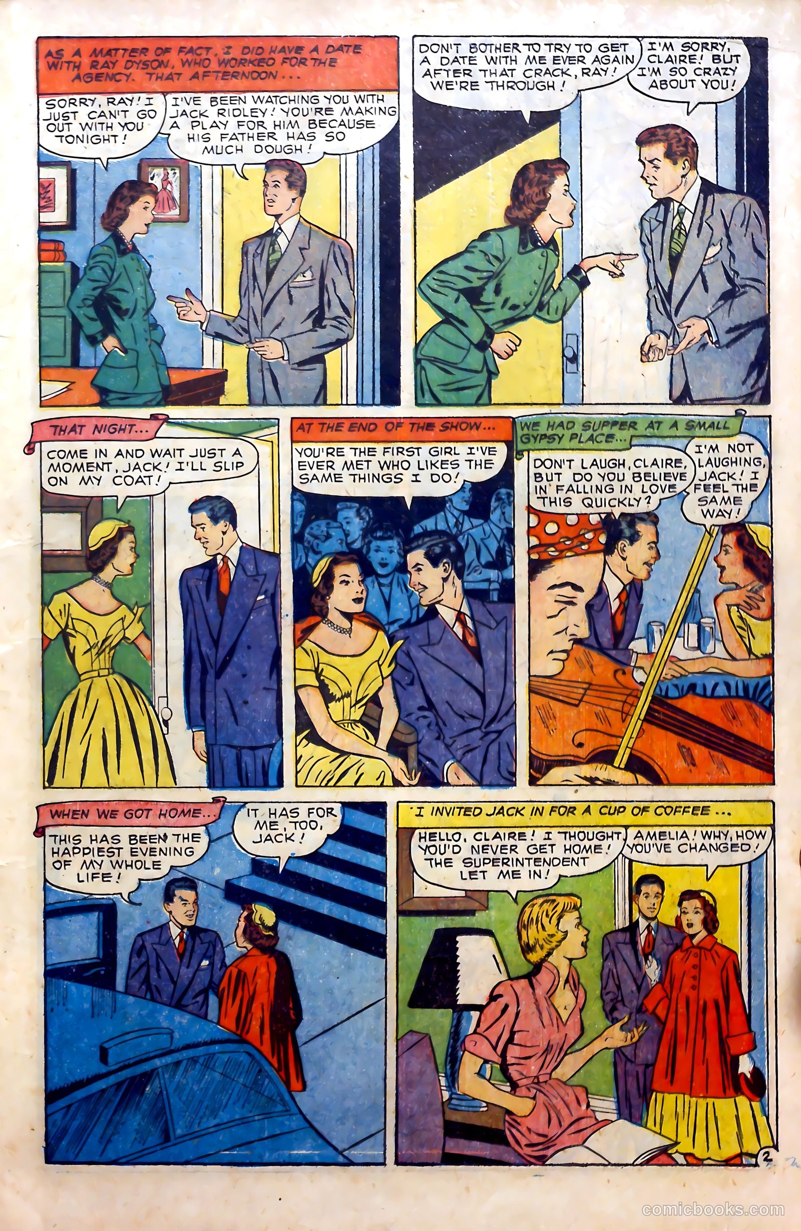 Glamorous Romances #60 (1952) — page 19 of 36