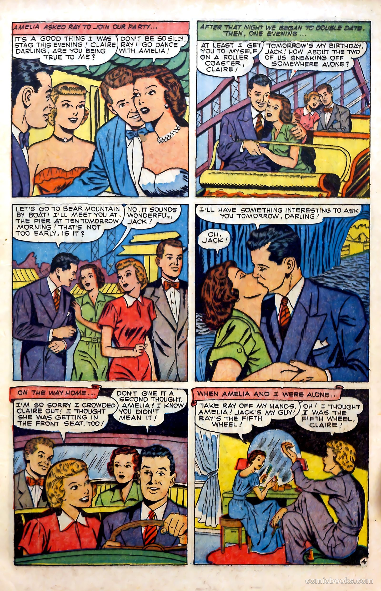 Glamorous Romances #60 (1952) — page 21 of 36