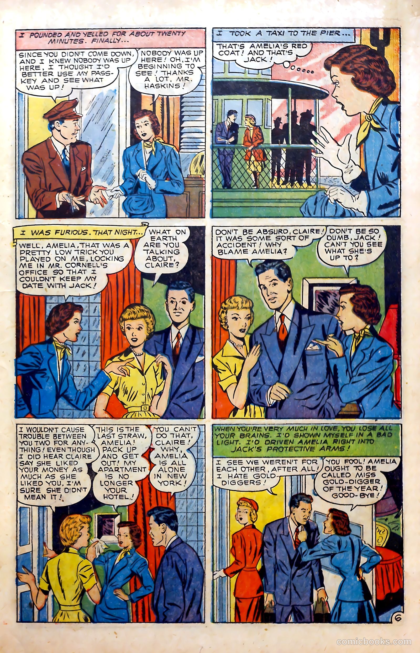 Glamorous Romances #60 (1952) — page 23 of 36