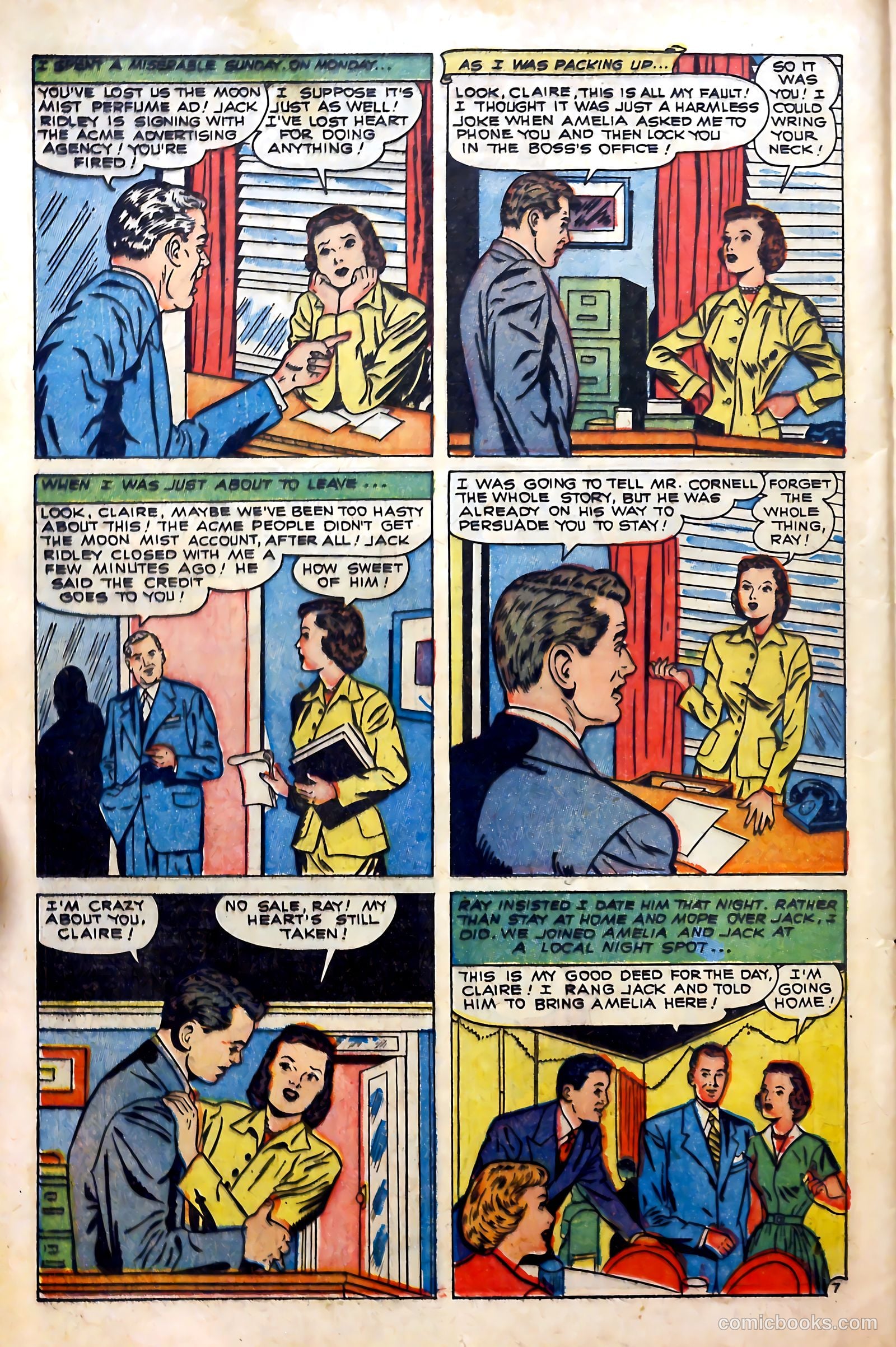 Glamorous Romances #60 (1952) — page 24 of 36