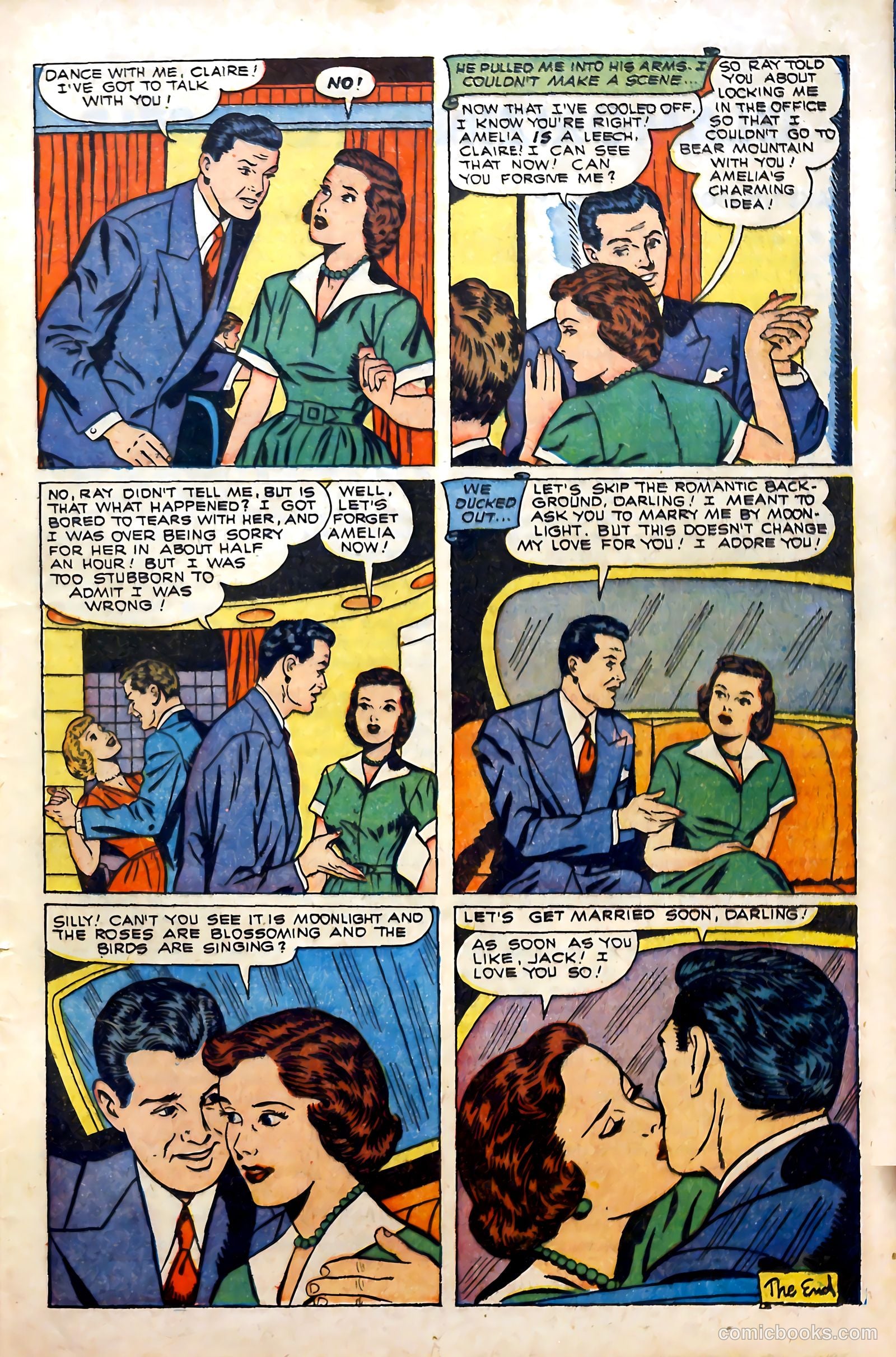 Glamorous Romances #60 (1952) — page 25 of 36