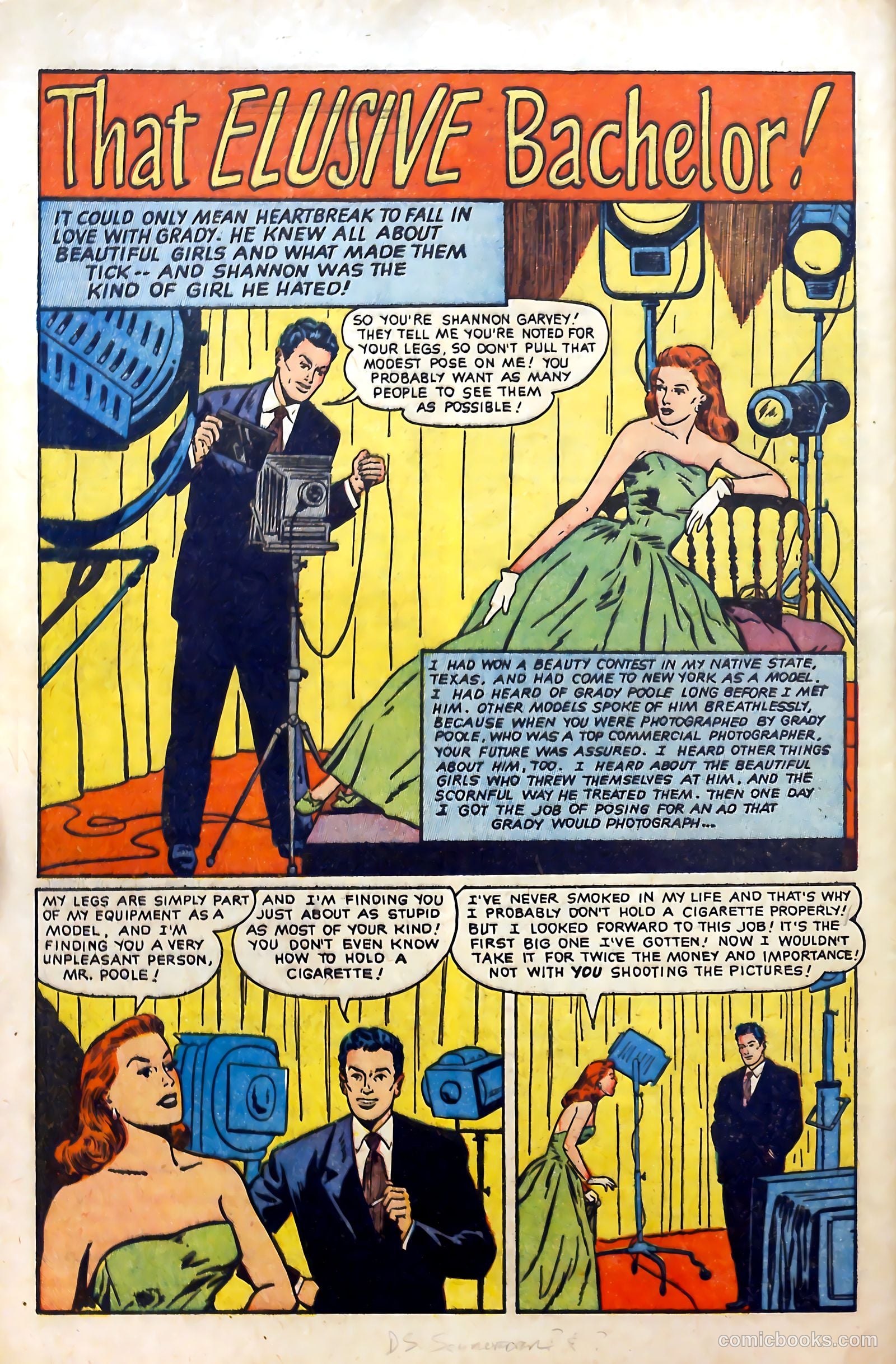 Glamorous Romances #60 (1952) — page 28 of 36
