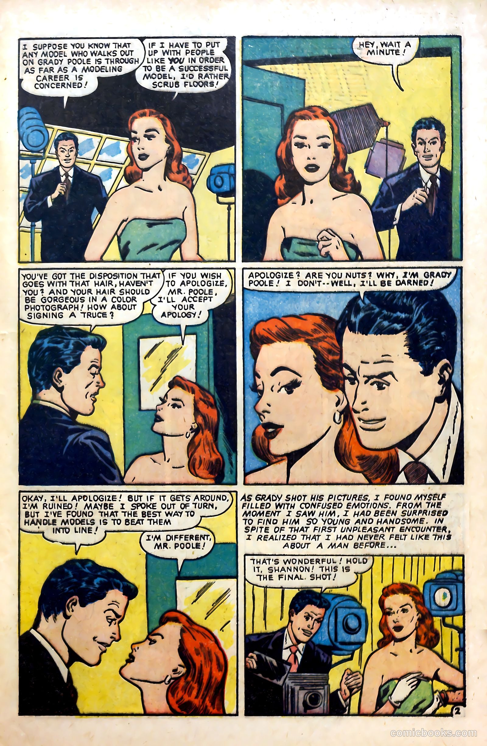 Glamorous Romances #60 (1952) — page 29 of 36